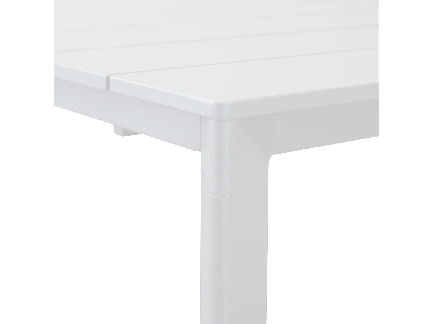 MilaniHome.it - tavolo da giardino in alluminio allungabile 165/215X85 di design per esterno giardino di coloreBianco