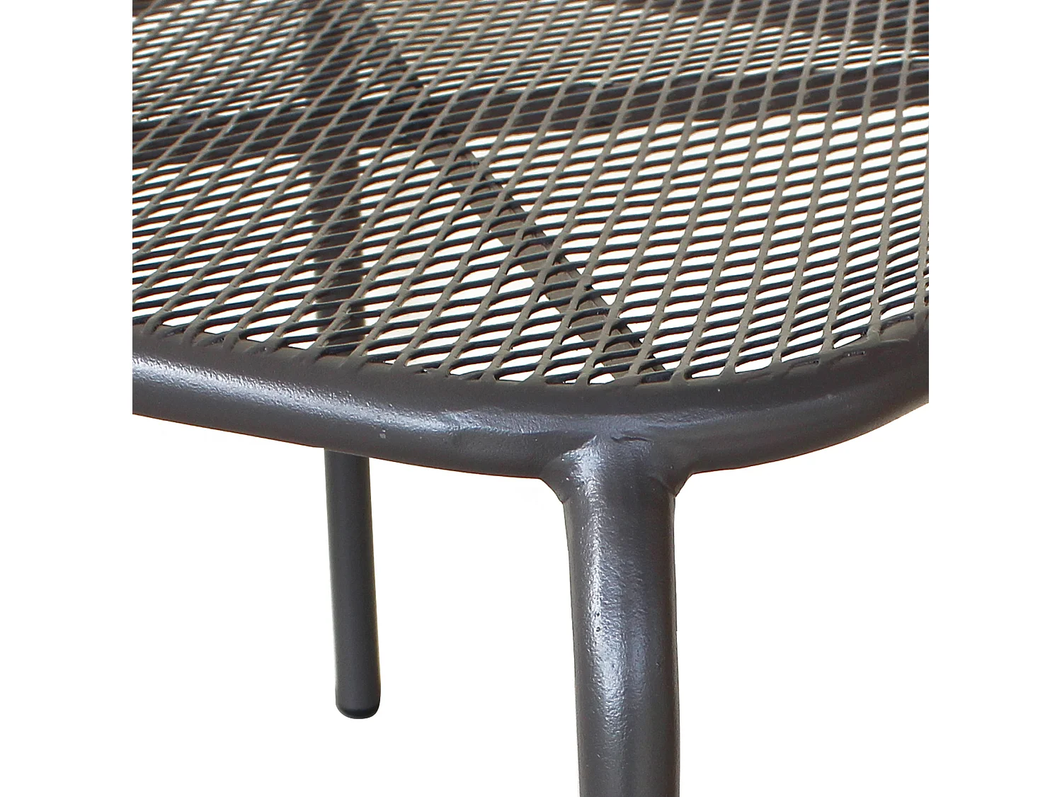 MilaniHome.it - Tavolo In Metallo Per Bar Da Esterno Giardino, Cm 41x41x43,5 H Colore Taupedi coloreTaupe