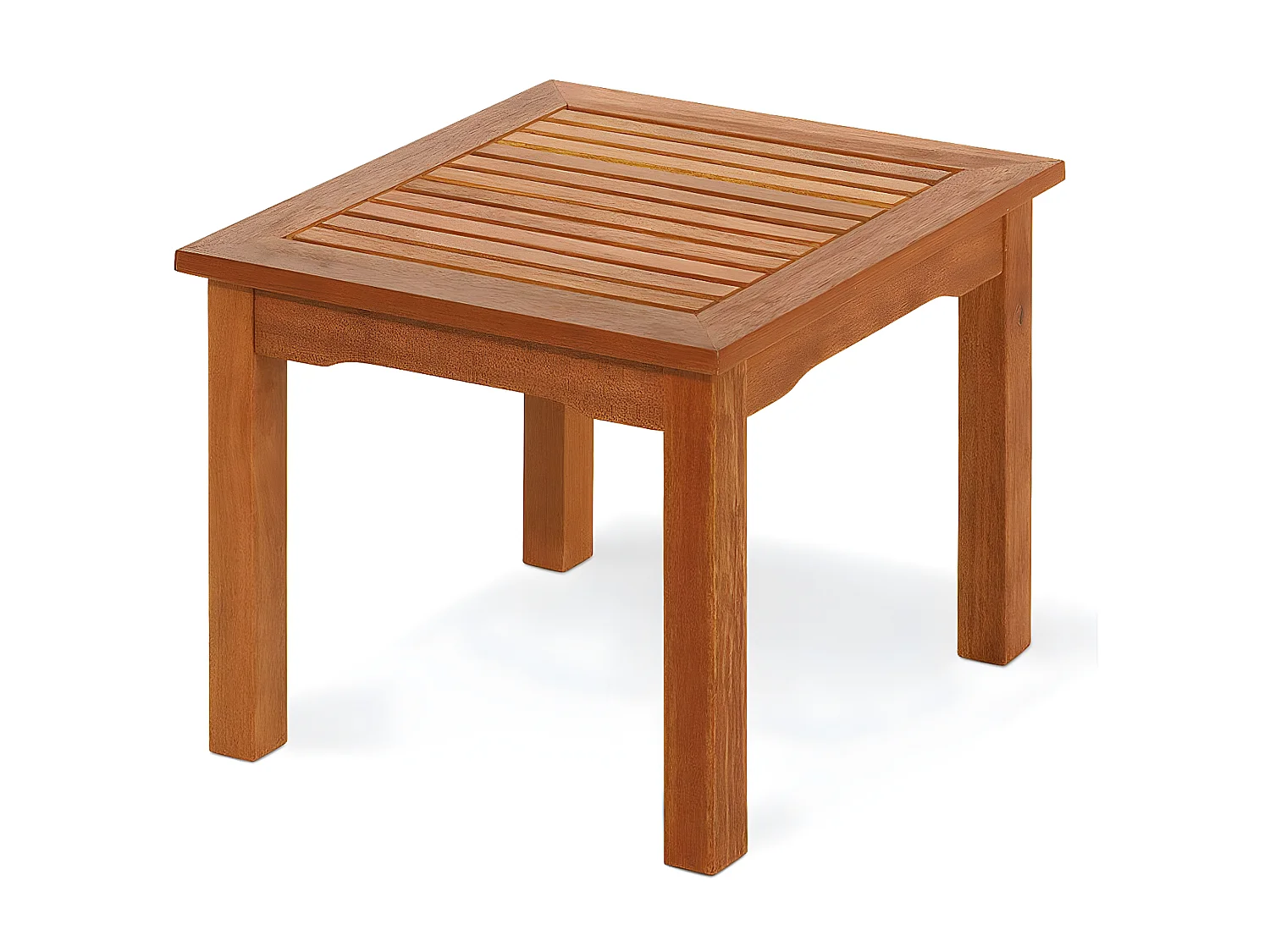 MilaniHome.it - Tavolino In Legno Di Acacia 50x50 Per Esterno Giardino Portico Ristorante Bar Hotel Albergo Agriturismodi coloreMarrone