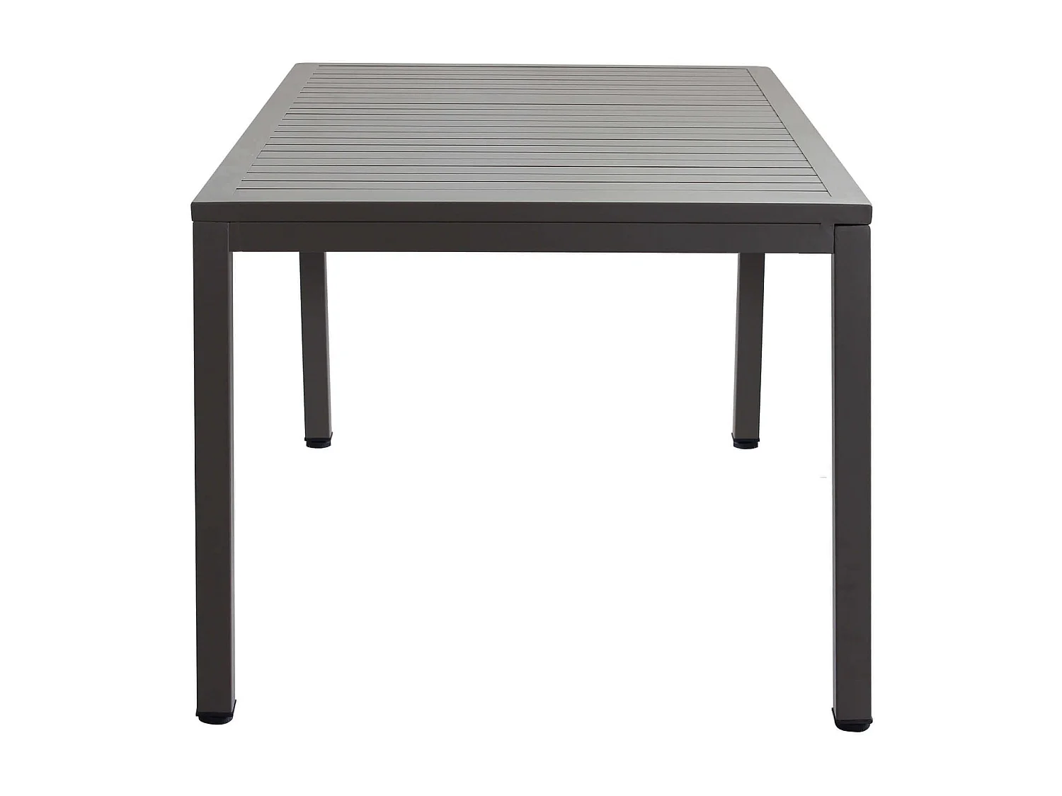 MilaniHome.it - Tavolo Da Giardino In Alluminio Per Esterno Di Design 150x90 Colore Taupedi coloreTaupe