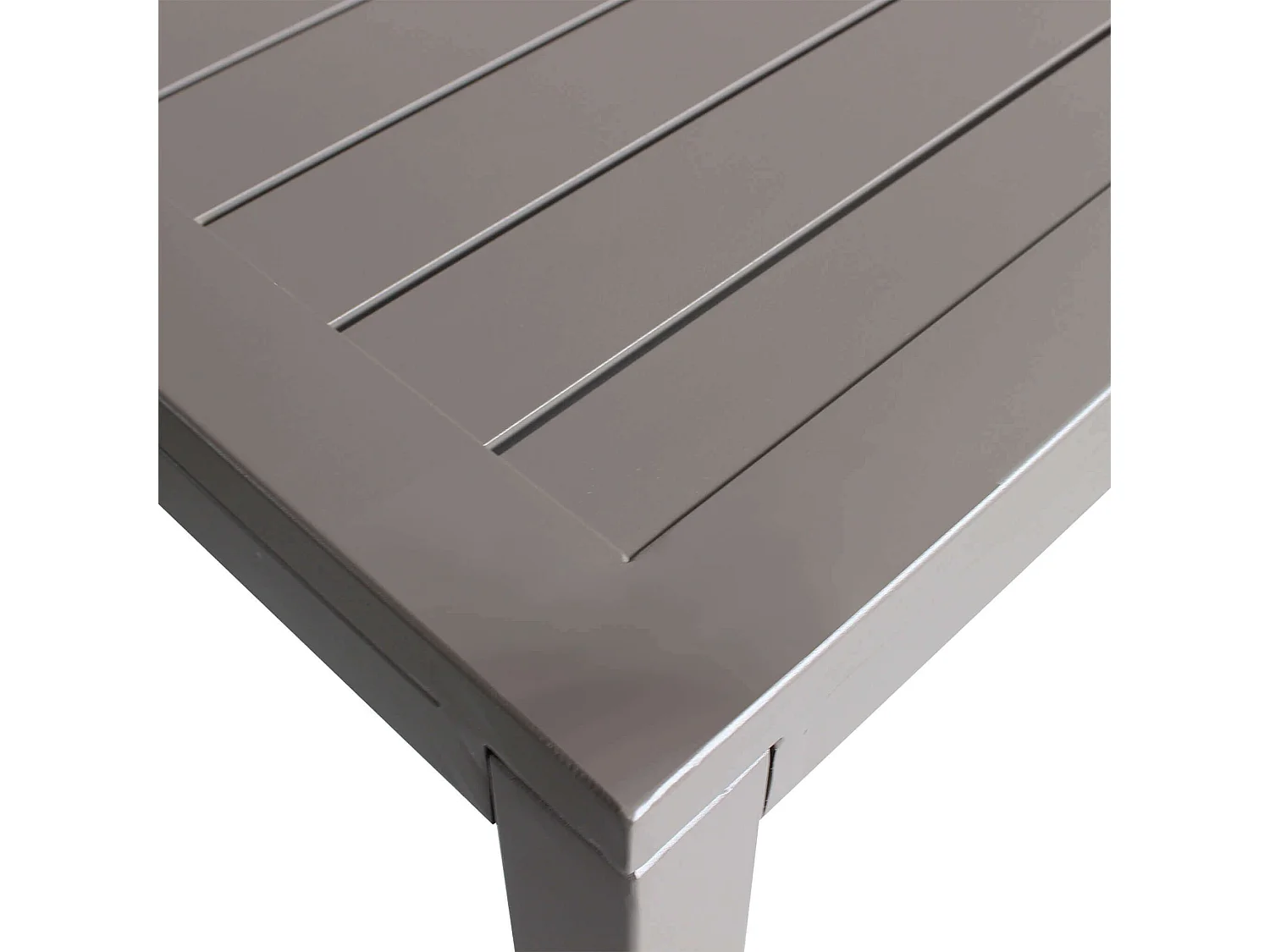 MilaniHome.it - Tavolo Da Giardino In Alluminio Per Esterno Di Design 150x90 Colore Taupedi coloreTaupe