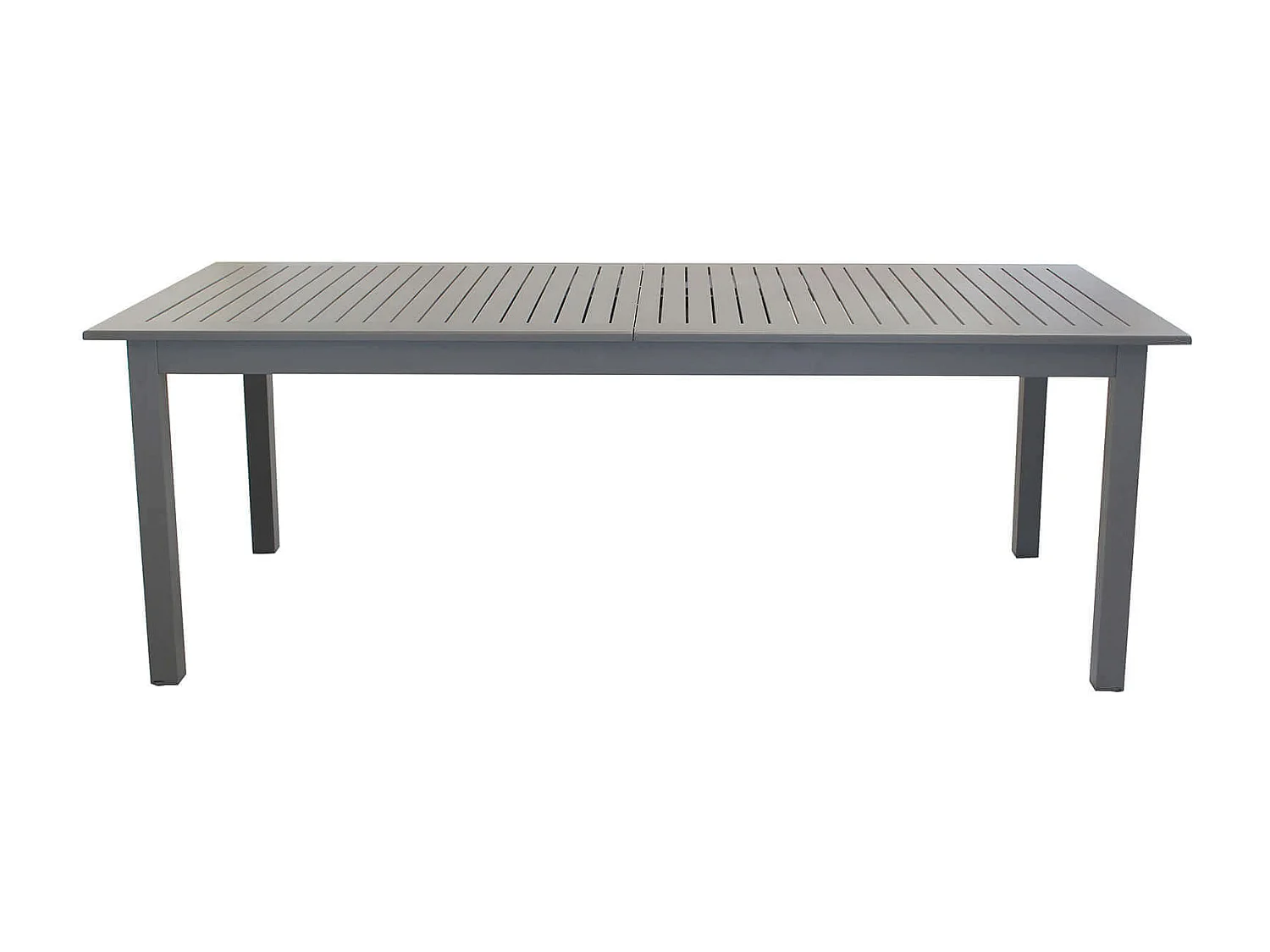 MilaniHome.it - Tavolo Rettangolare Allungabile In Alluminio Taupe 220/280x100 Da Esterno Giardino, Per Ristorante Agriturismo Albergo Hoteldi coloreTaupe