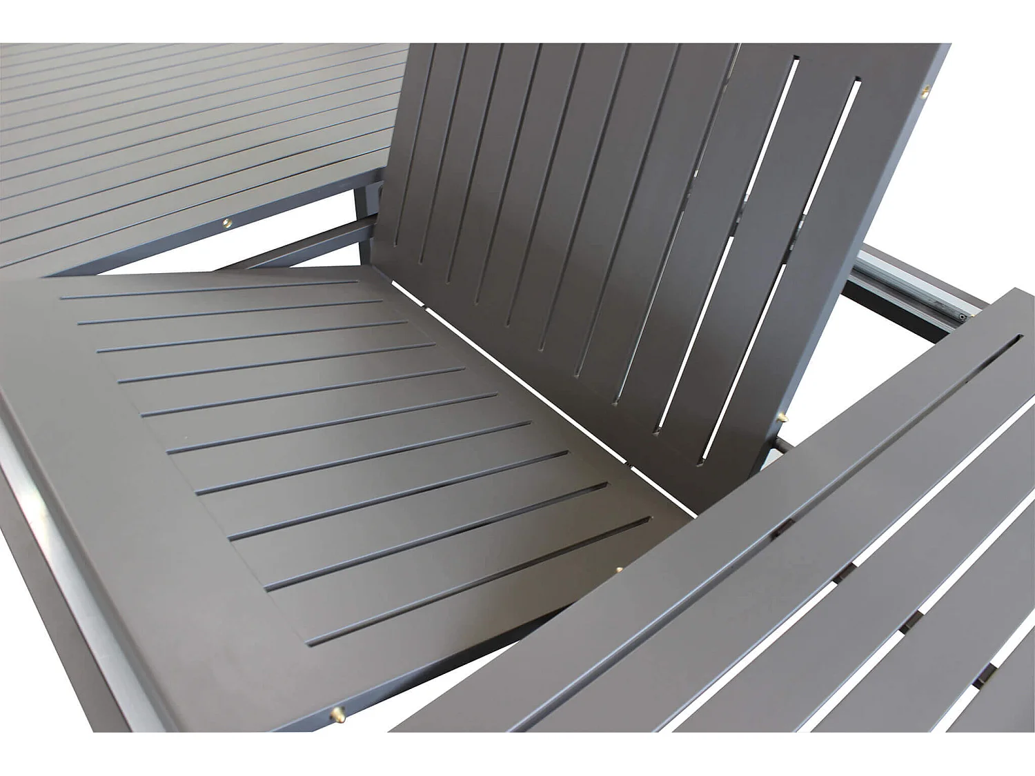 MilaniHome.it - Tavolo Rettangolare Allungabile In Alluminio Taupe 220/280x100 Da Esterno Giardino, Per Ristorante Agriturismo Albergo Hoteldi coloreTaupe