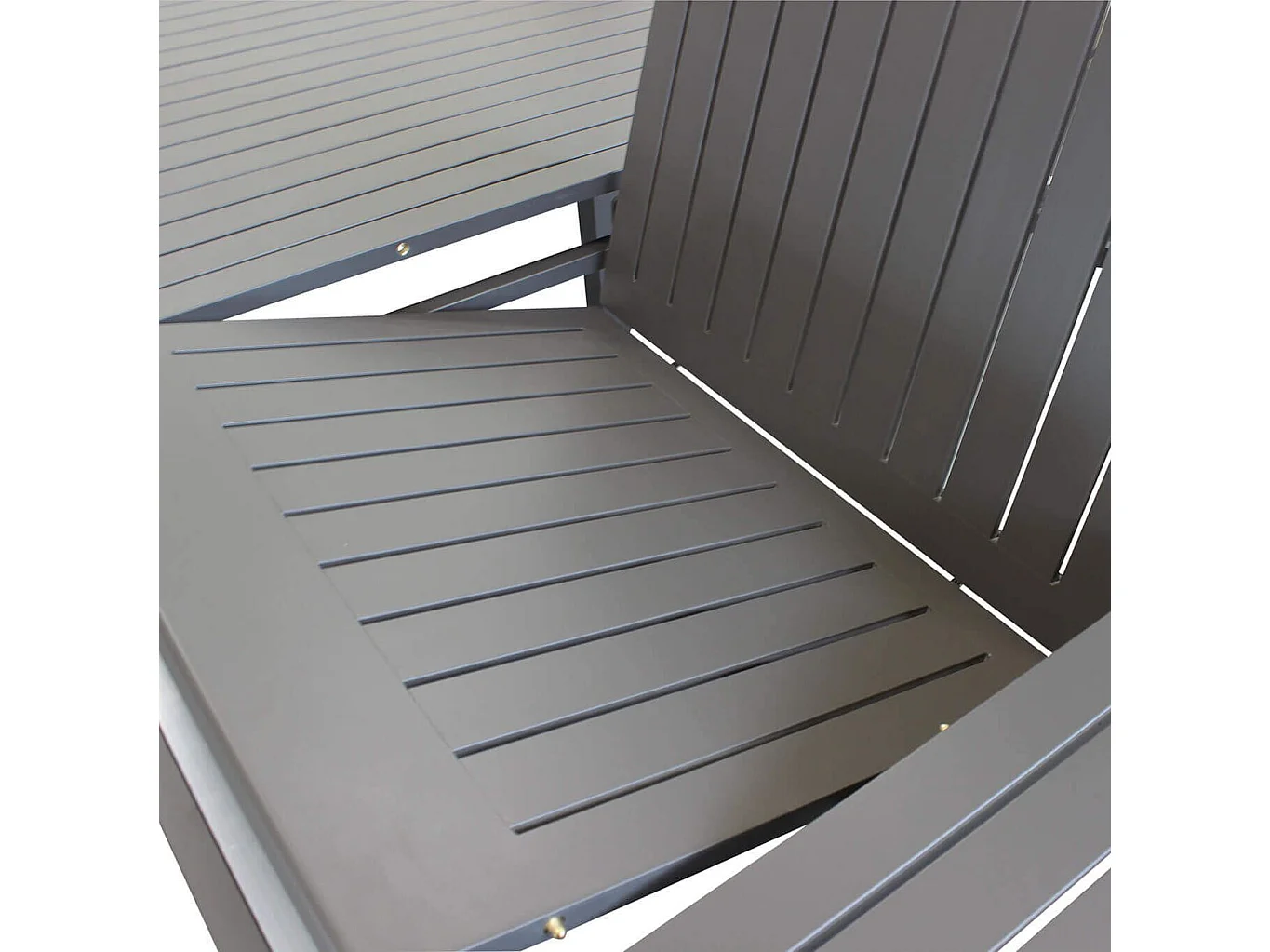 MilaniHome.it - Tavolo Rettangolare Allungabile In Alluminio Taupe 220/280x100 Da Esterno Giardino, Per Ristorante Agriturismo Albergo Hoteldi coloreTaupe