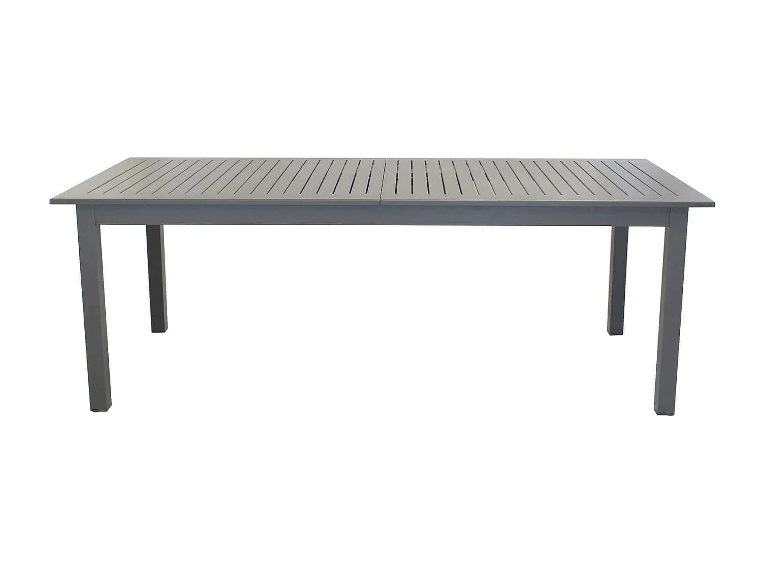 MilaniHome.it - Tavolo Rettangolare Allungabile In Alluminio Taupe 220/280x100 Da Esterno Giardino, Per Ristorante Agriturismo Albergo Hoteldi coloreTaupe