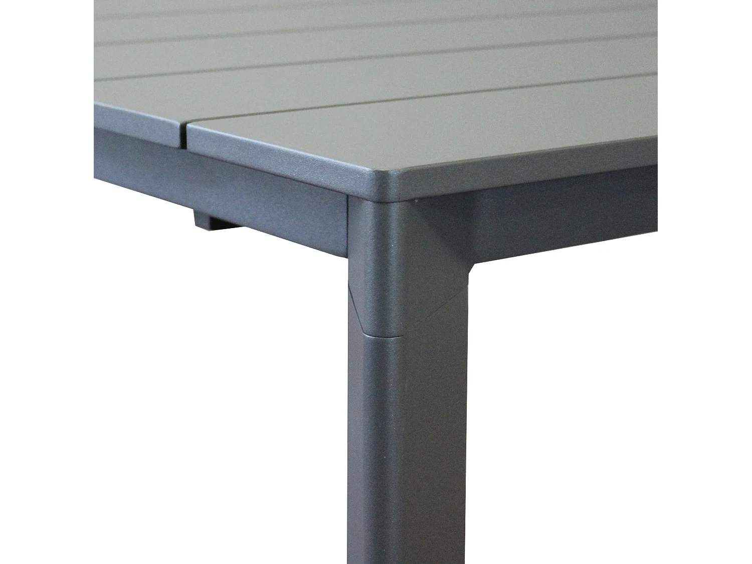 MilaniHome.it - tavolo da giardino in alluminio allungabile 165/215X85 di design per esterno giardino di coloreAntracite