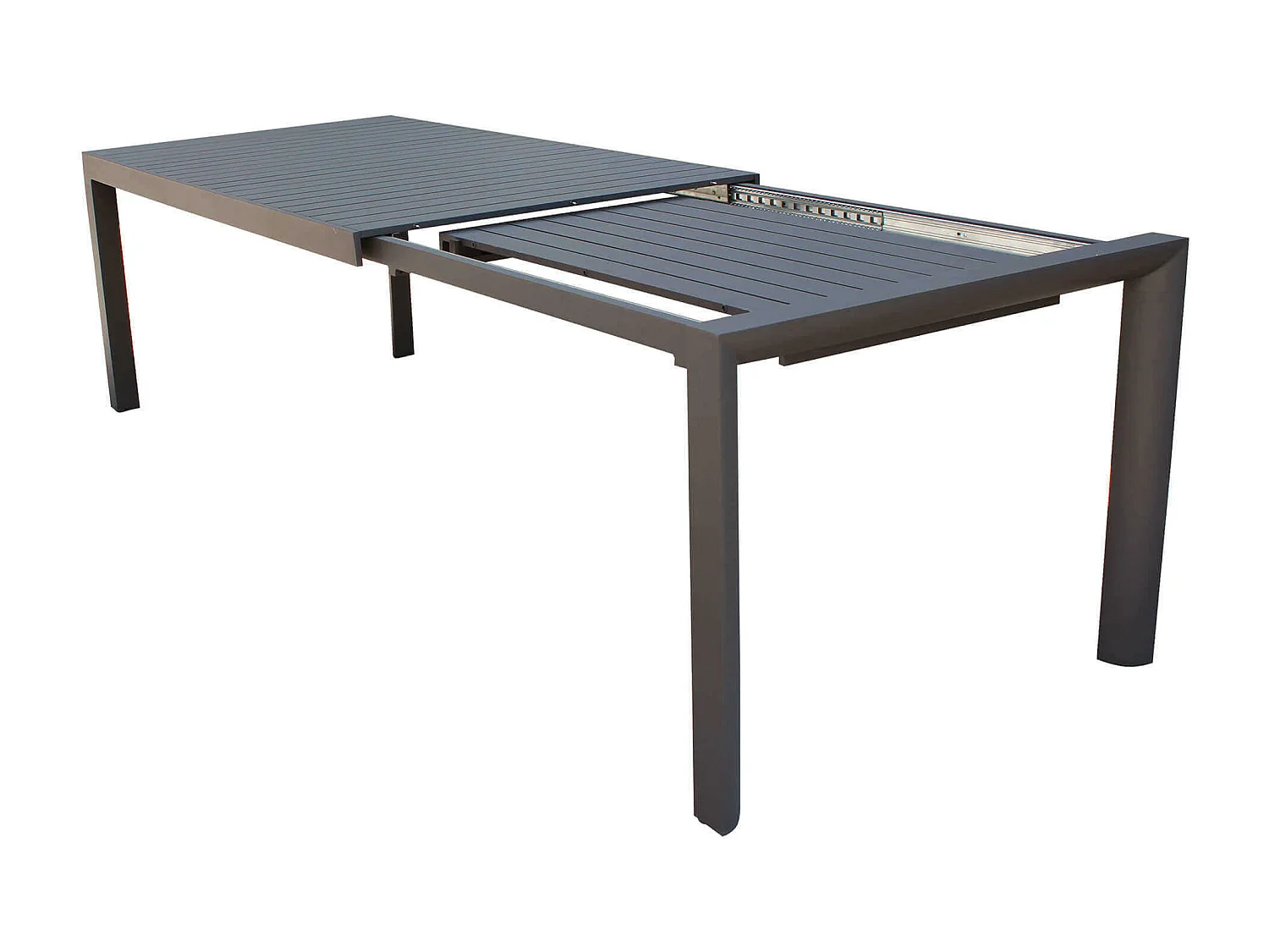 MilaniHome.it - Tavolo Da Giardino Allungabile In Alluminio antiruggine 225/300x100di coloreTaupe