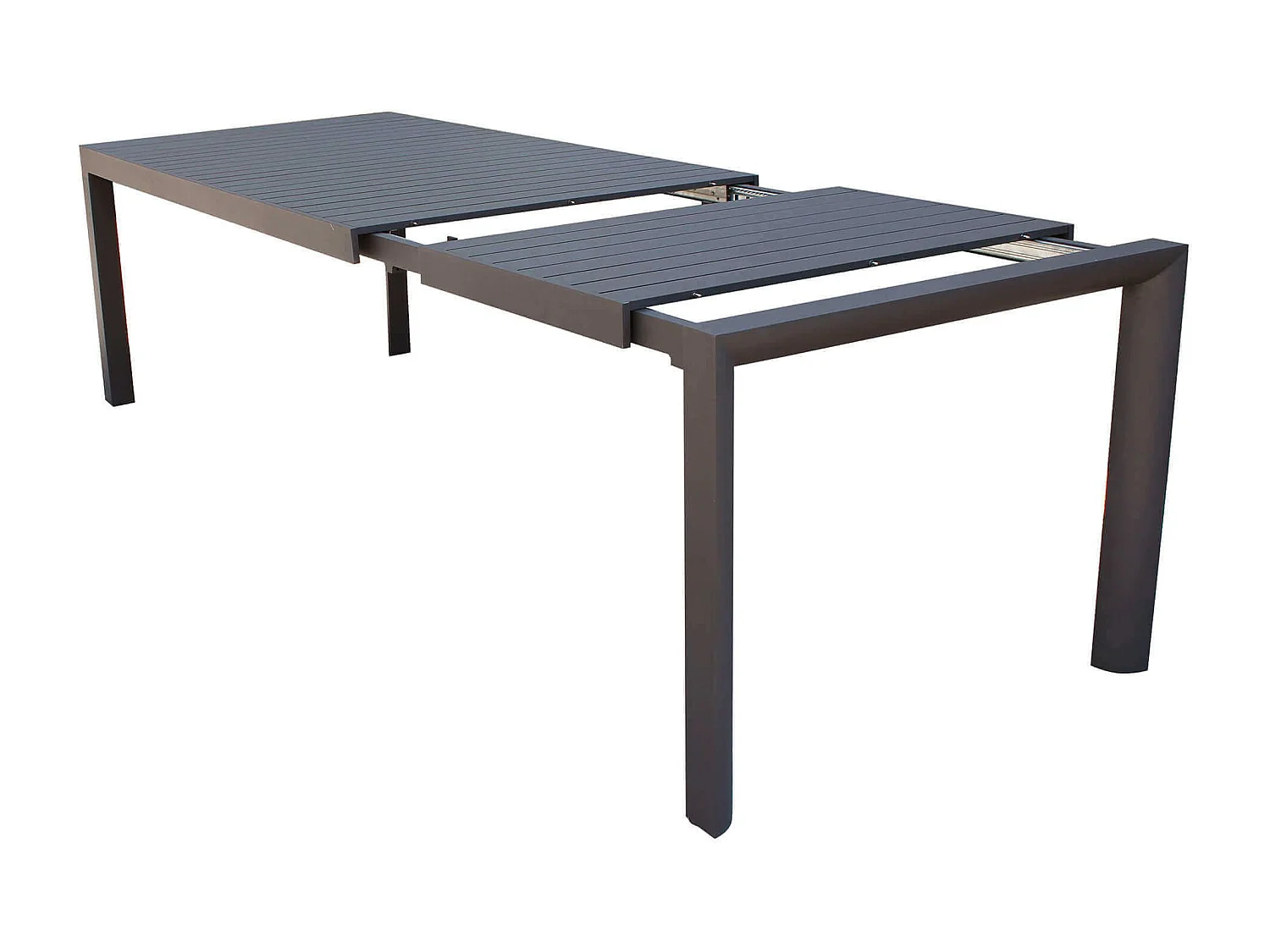 MilaniHome.it - Tavolo Da Giardino Allungabile In Alluminio antiruggine 225/300x100di coloreTaupe
