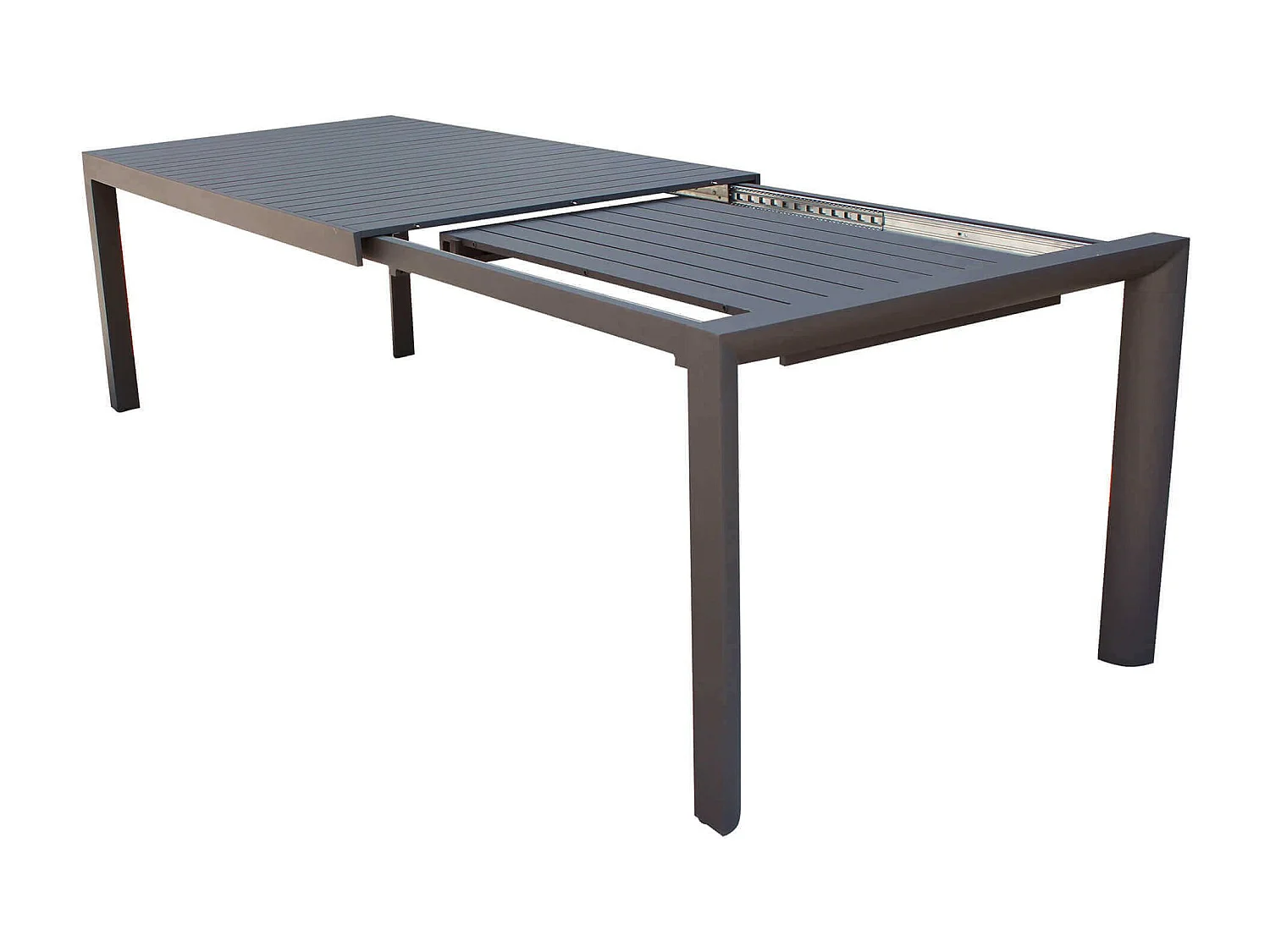 MilaniHome.it - Tavolo Da Giardino Allungabile In Alluminio antiruggine 225/300x100di coloreTaupe