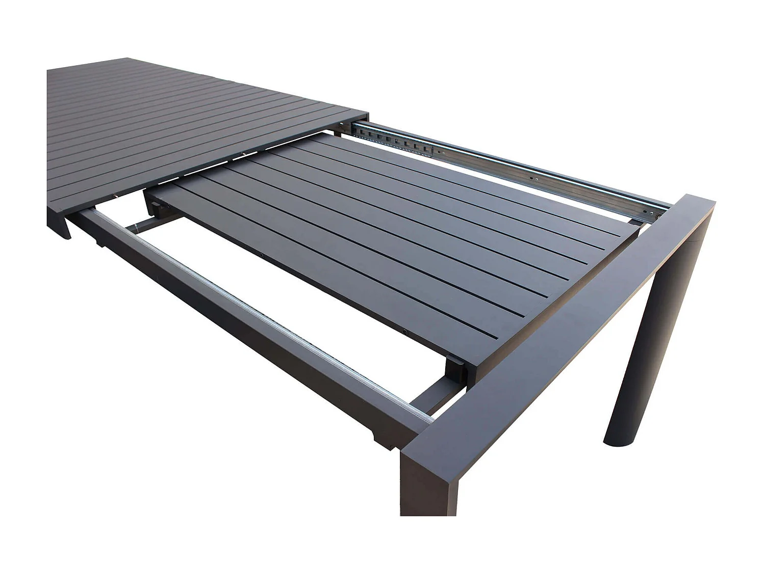 MilaniHome.it - Tavolo Da Giardino Allungabile In Alluminio antiruggine 225/300x100di coloreTaupe