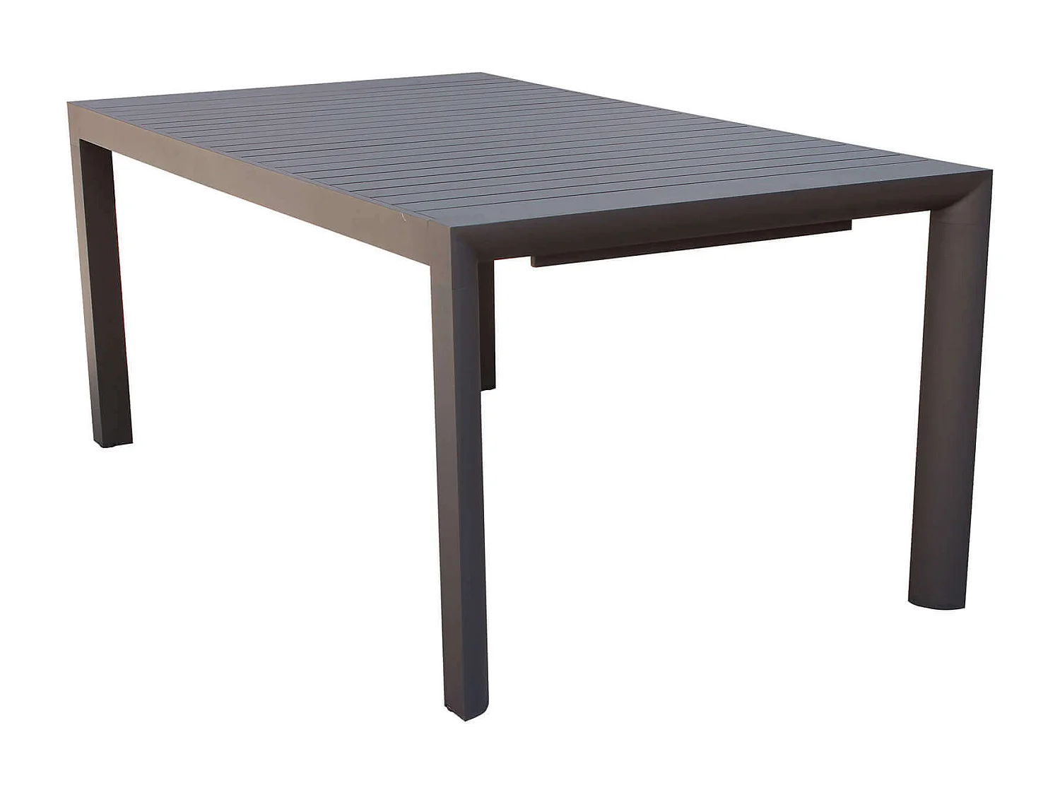 MilaniHome.it - Tavolo Da Giardino Allungabile In Alluminio antiruggine 135/180X70di coloreTaupe