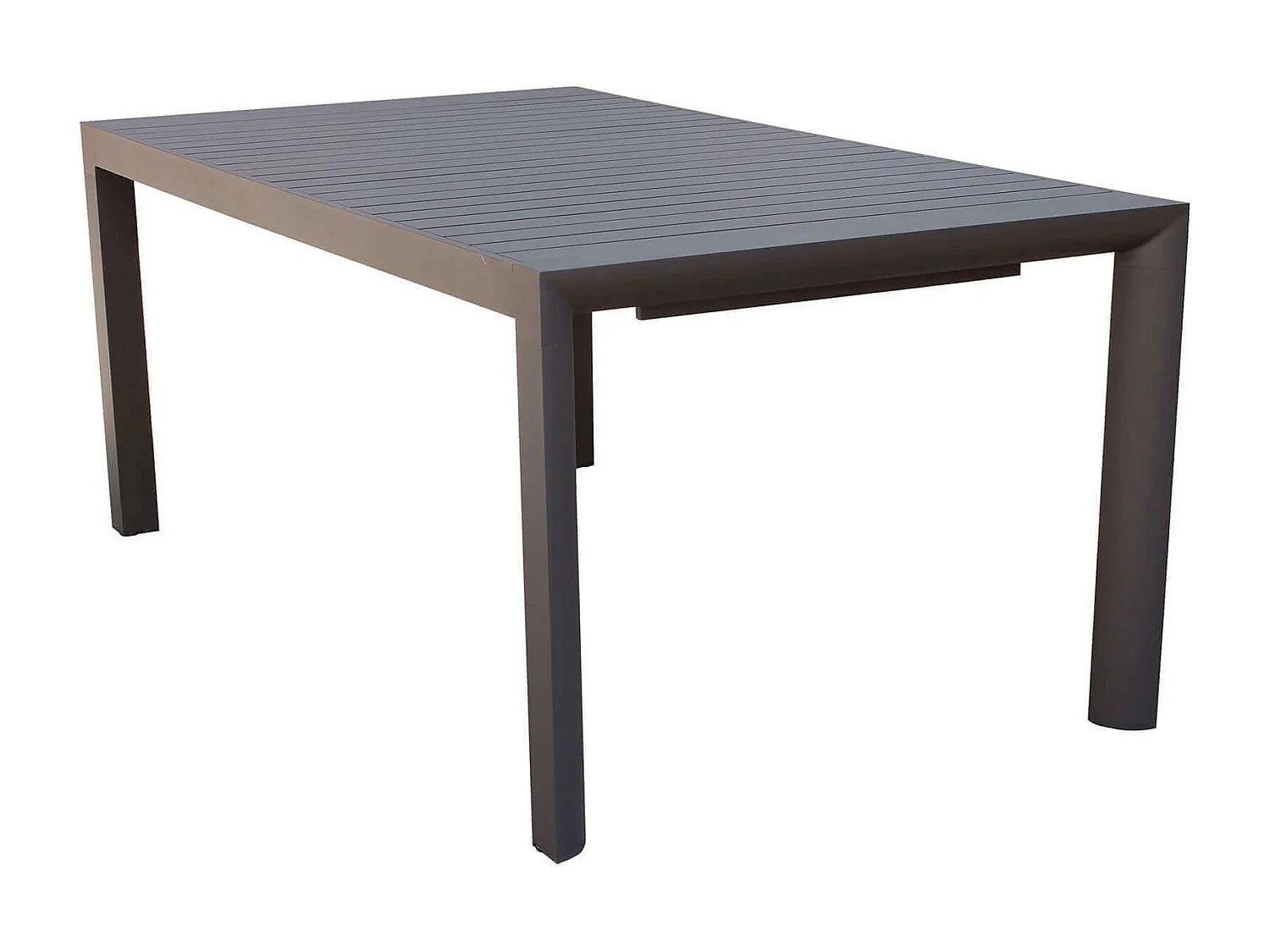 MilaniHome.it - Tavolo Da Giardino Allungabile In Alluminio antiruggine 135/180X70di coloreTaupe