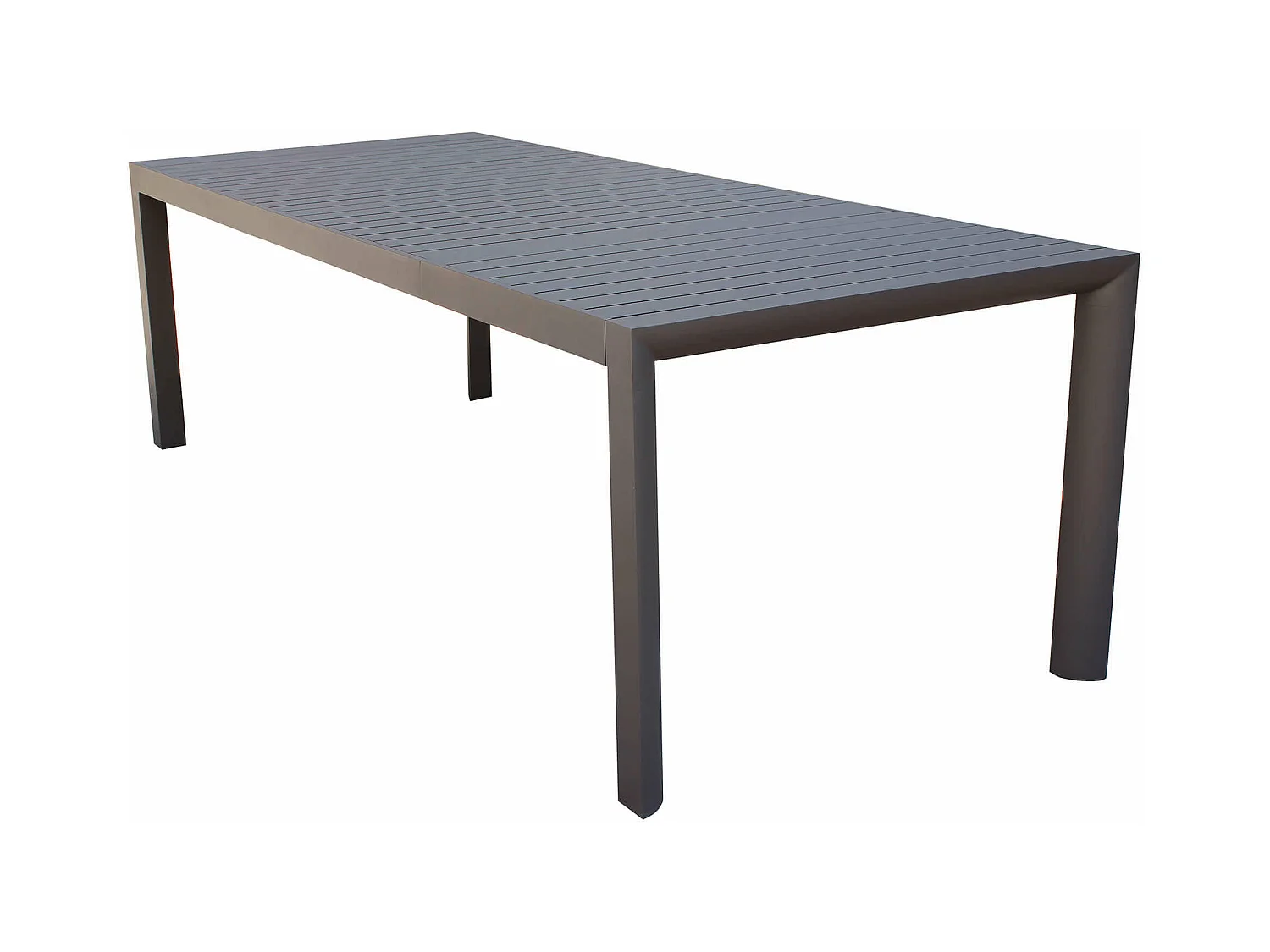 MilaniHome.it - Tavolo Da Giardino Allungabile In Alluminio 160/240x100 Colore Taupedi coloreTaupe