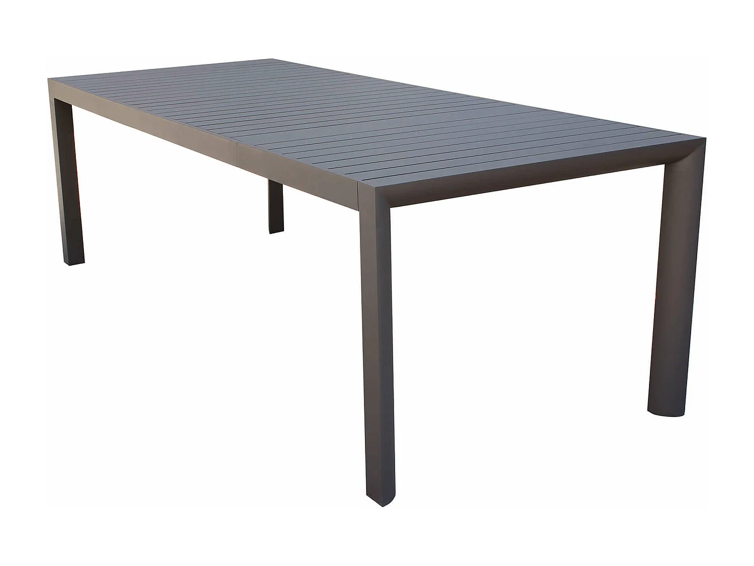 MilaniHome.it - Tavolo Da Giardino Allungabile In Alluminio 160/240x100 Colore Taupedi coloreTaupe