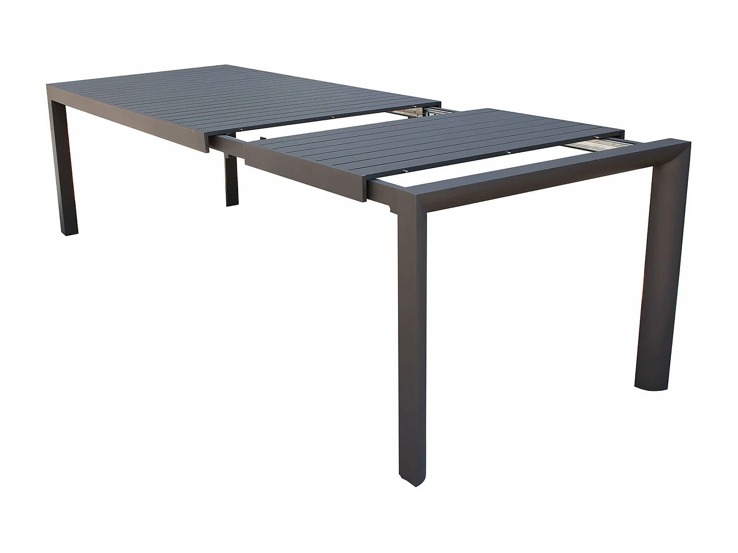 MilaniHome.it - Tavolo Da Giardino Allungabile In Alluminio 160/240x100 Colore Taupedi coloreTaupe