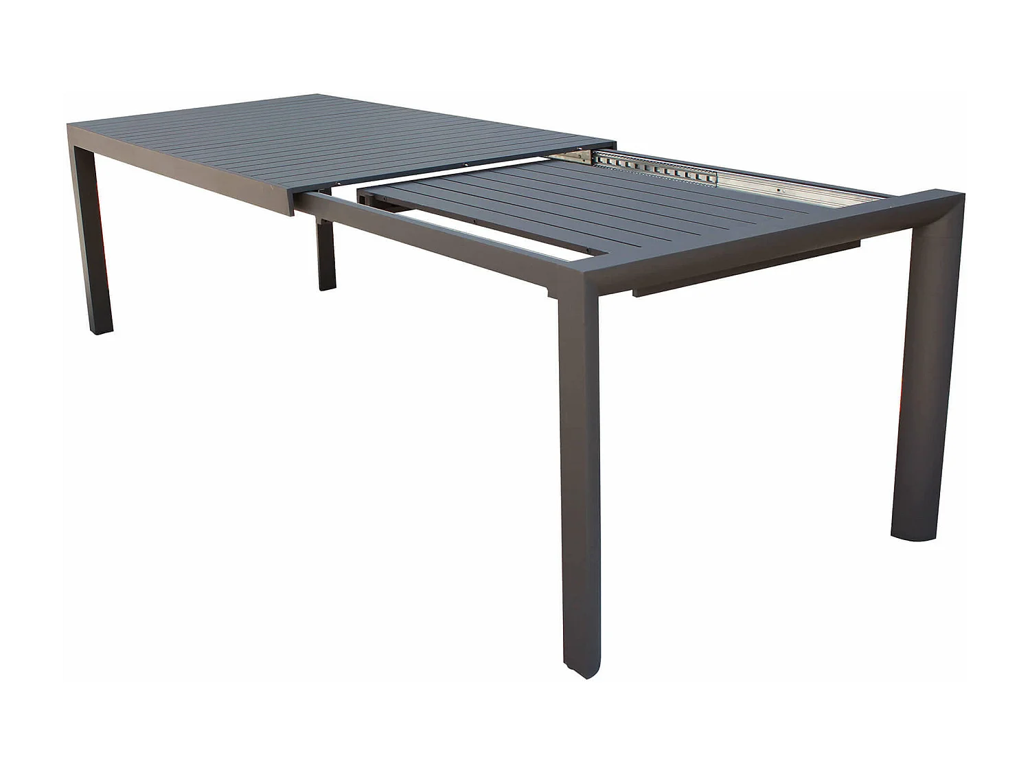 MilaniHome.it - Tavolo Da Giardino Allungabile In Alluminio 160/240x100 Colore Taupedi coloreTaupe