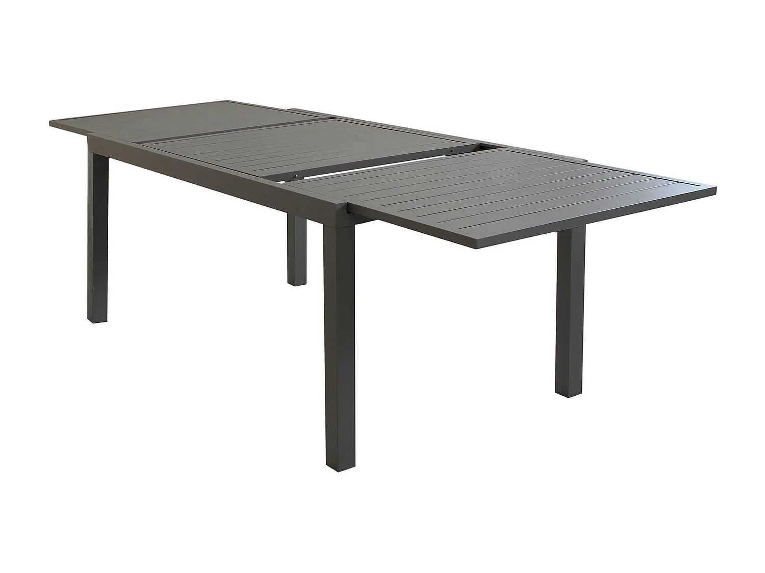 MilaniHome.it - Tavolo Rettangolare Allungabile In Alluminio Taupe 160/240x90 Da Esterno Giardino, Per Ristorante Agriturismo Albergo Hoteldi coloreTaupe