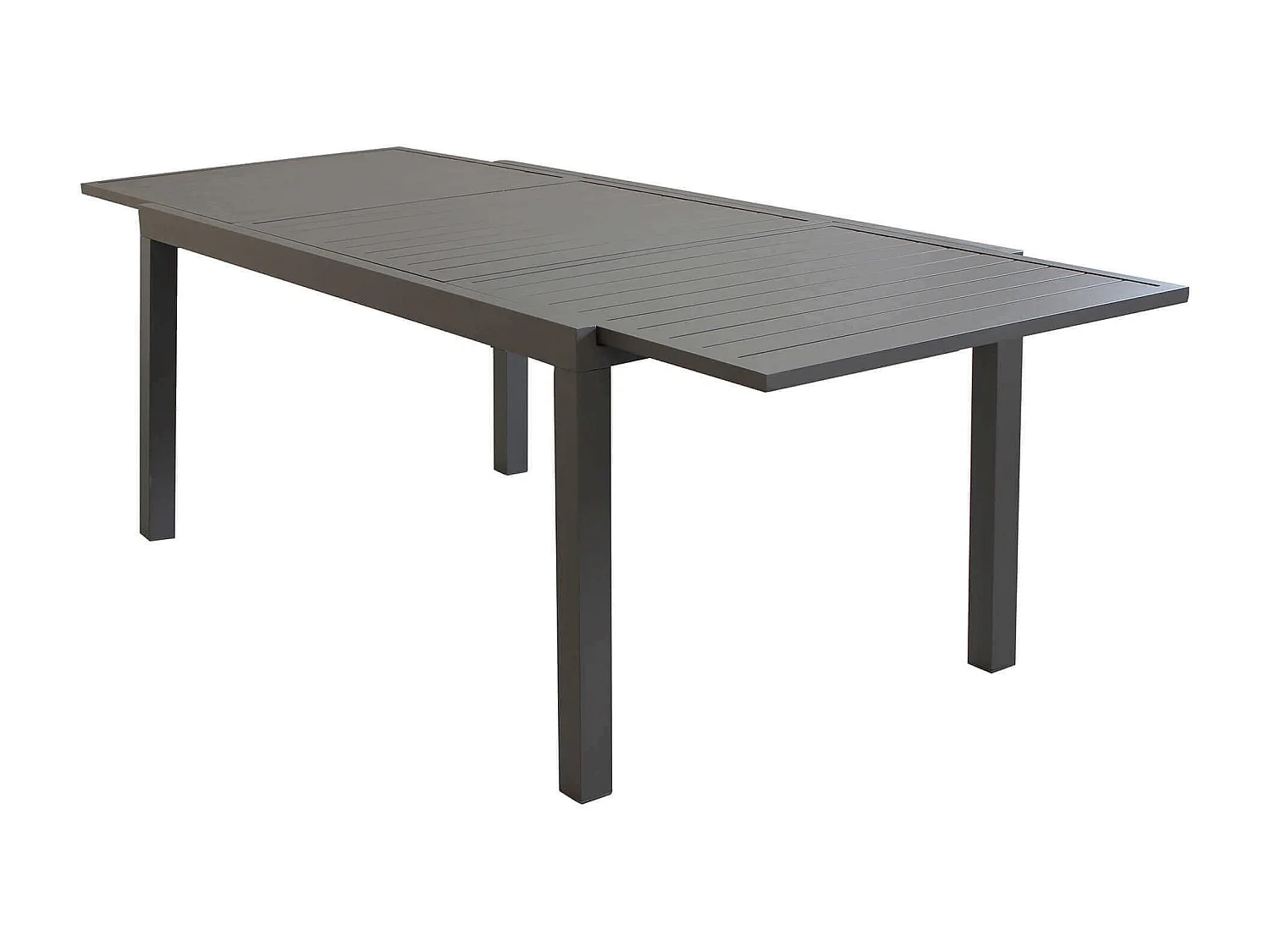 MilaniHome.it - Tavolo Rettangolare Allungabile In Alluminio Taupe 160/240x90 Da Esterno Giardino, Per Ristorante Agriturismo Albergo Hoteldi coloreTaupe