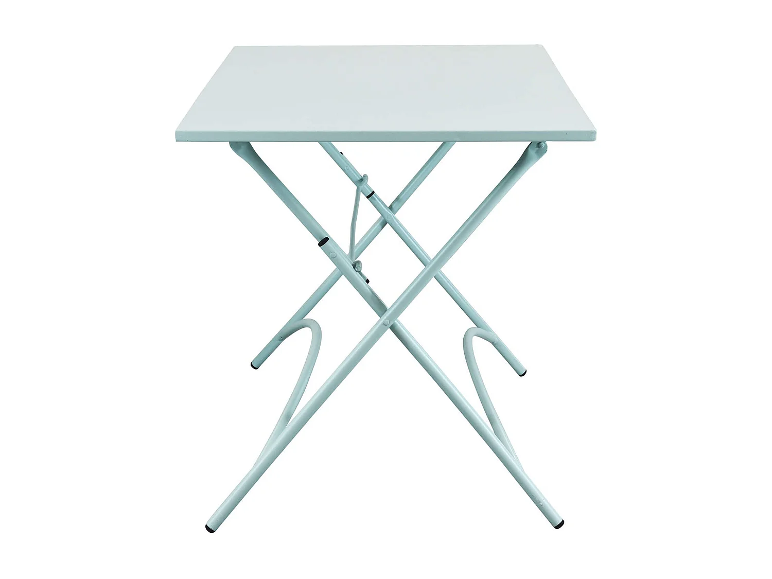 MilaniHome.it - Tavolo Rettangolare Pieghevole In Ferro verde 110x70 Per Esterno Giardino, Portico, Ristorante, Gelateria Bar Hotel Albergodi coloreVerde