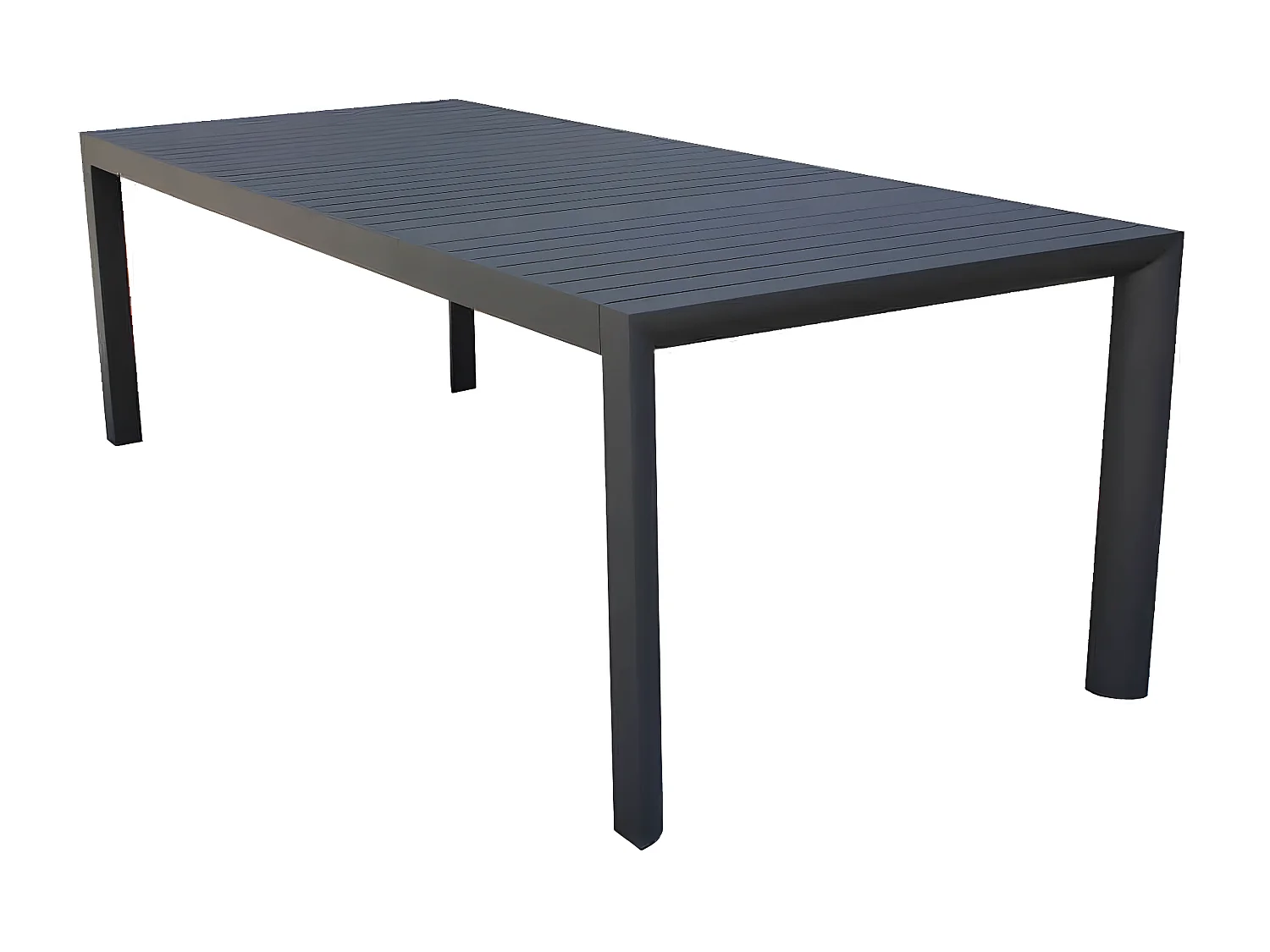 MilaniHome.it - Tavolo Da Giardino Allungabile In Alluminio antiruggine 225/300x100di coloreAntracite