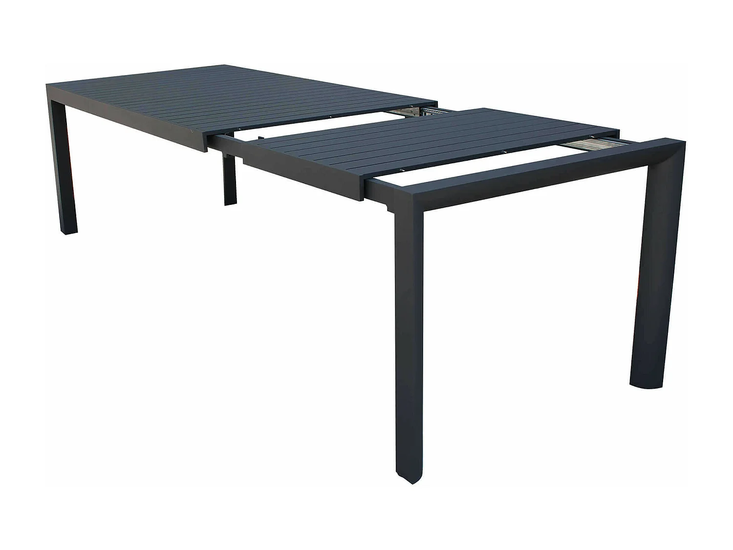 MilaniHome.it - Tavolo Da Giardino Allungabile In Alluminio antiruggine 225/300x100di coloreAntracite