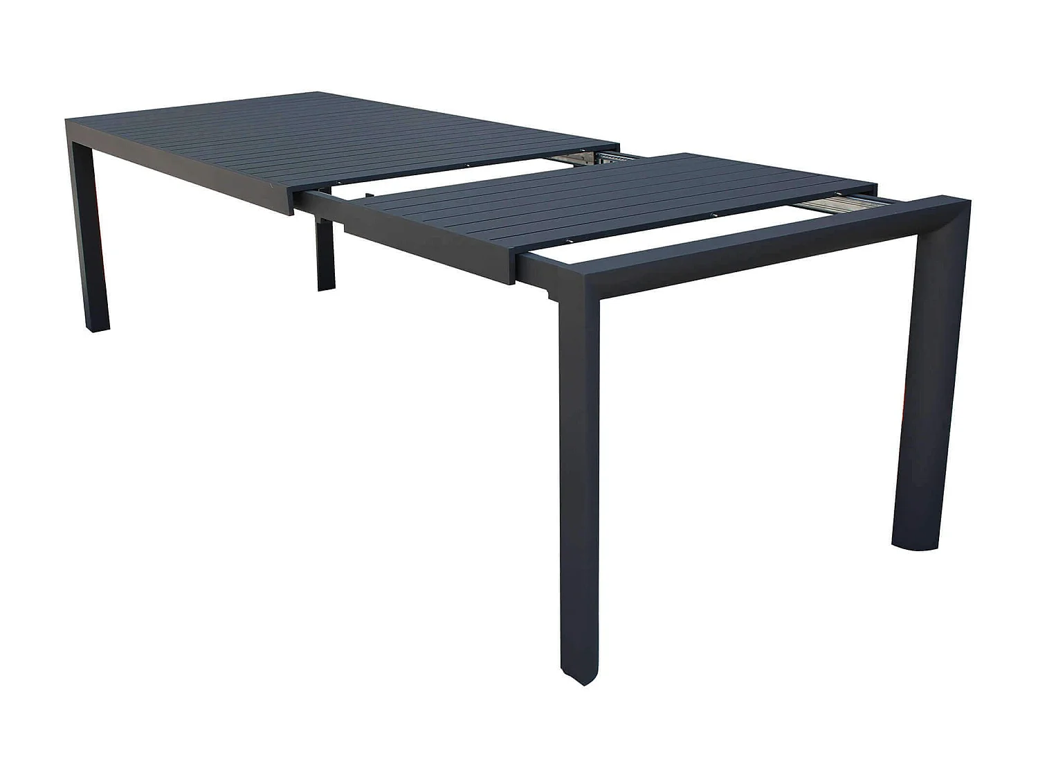 MilaniHome.it - Tavolo Da Giardino Allungabile In Alluminio antiruggine 225/300x100di coloreAntracite