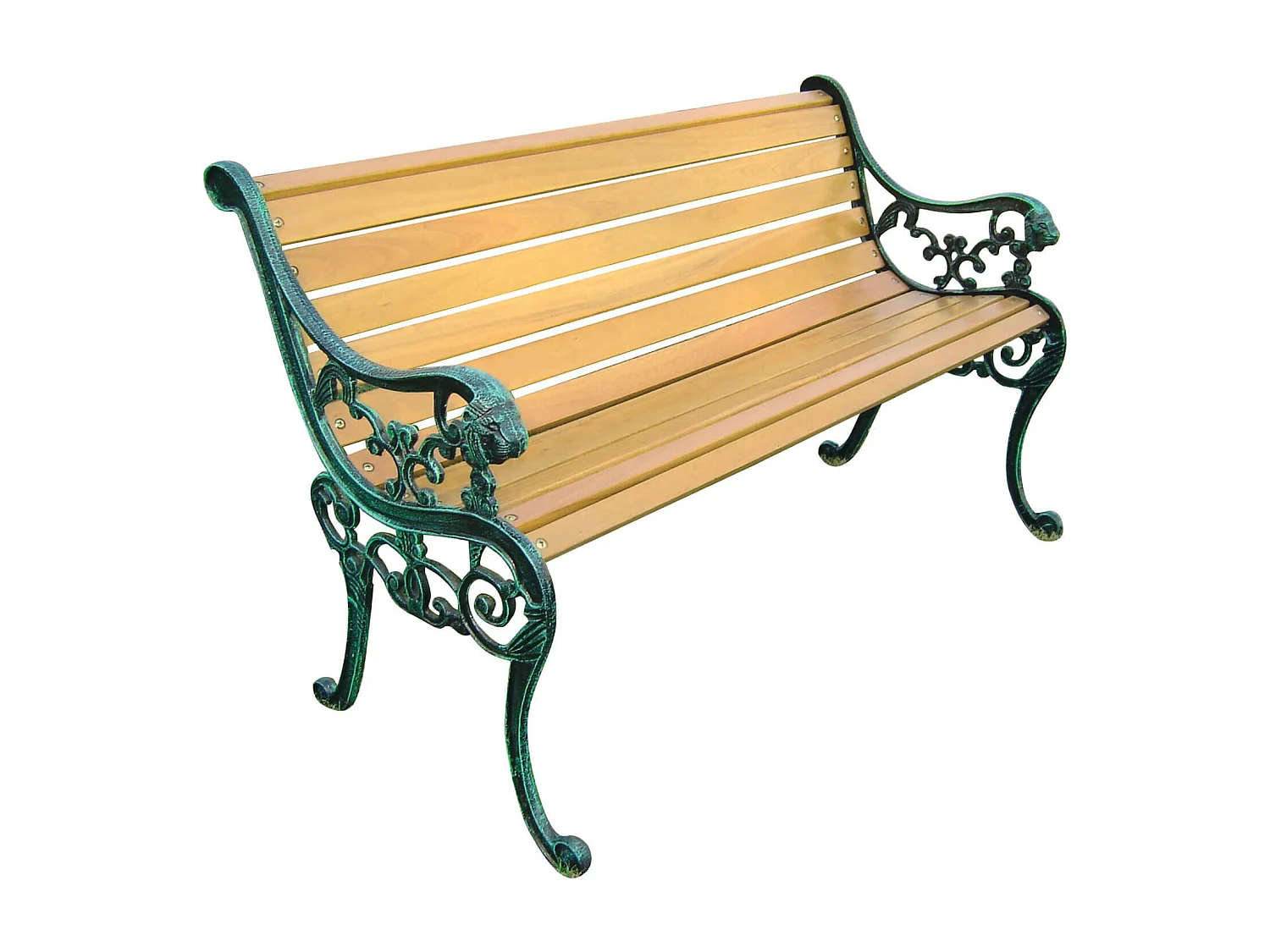 MilaniHome.it - Panca In Ghisa E Legno Per Esterno Giardino, Portico, Ristorante, Gelateria Bar Hotel Albergo Piscinadi coloreAntracite