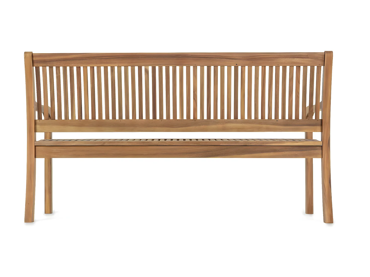 MilaniHome.it - Panchina Legno Acacia Panca 3 Posti Resistente Arredo Esterno Giardino Ac805012di coloreMarrone