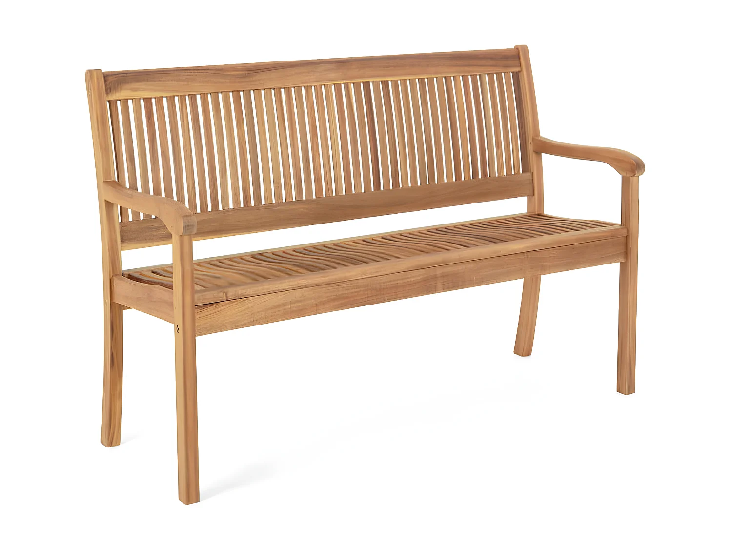 MilaniHome.it - Panca In Legno Di Acacia 2 Posti Per Esterno Giardino Portico Ristorante Bar Hotel Albergo Agriturismodi coloreMarrone