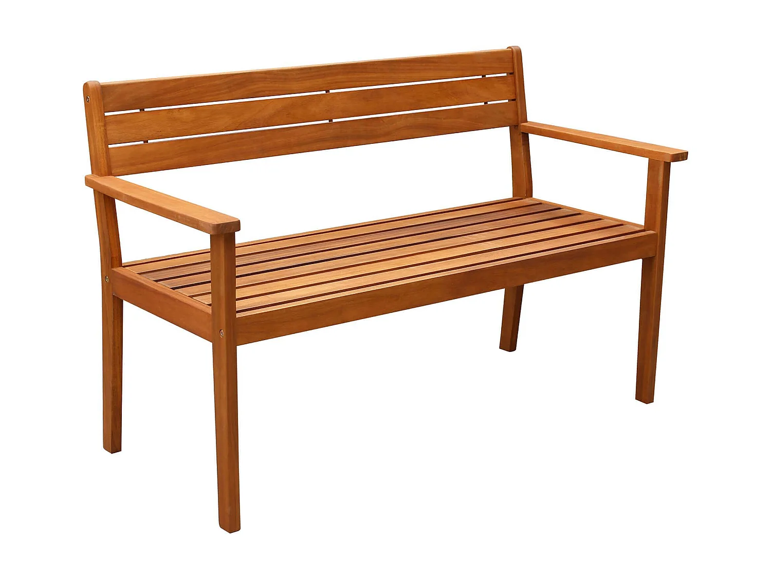 MilaniHome.it - panchina da giardino in legno di acacia di design cm 135 x 59 x 85 hdi coloreMarrone chiaro