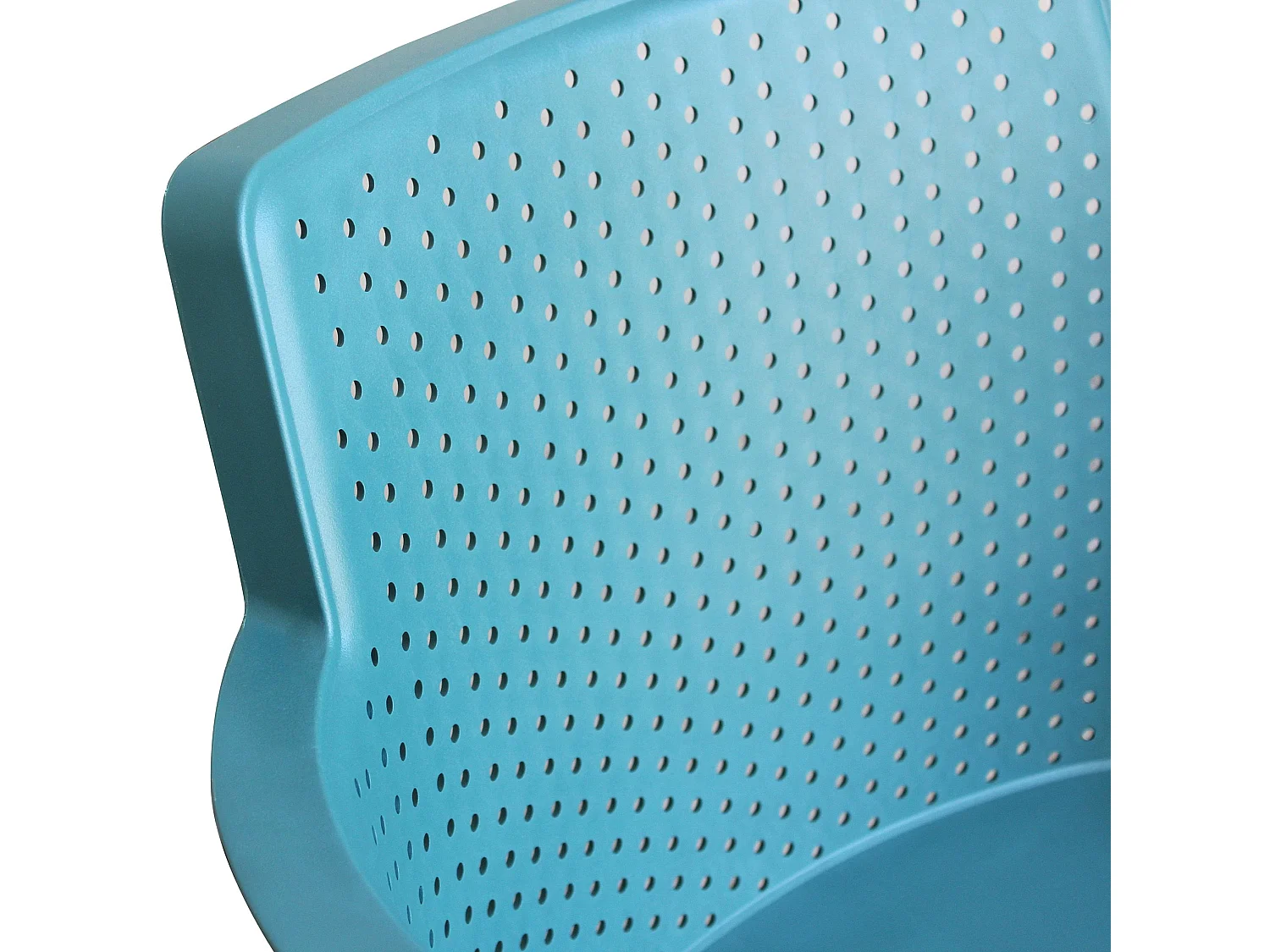 MilaniHome.it - set di 4 Poltrone in plastica per esterno giardino interno sala da pranzo colorata polipropilenedi coloreVerde petrolio