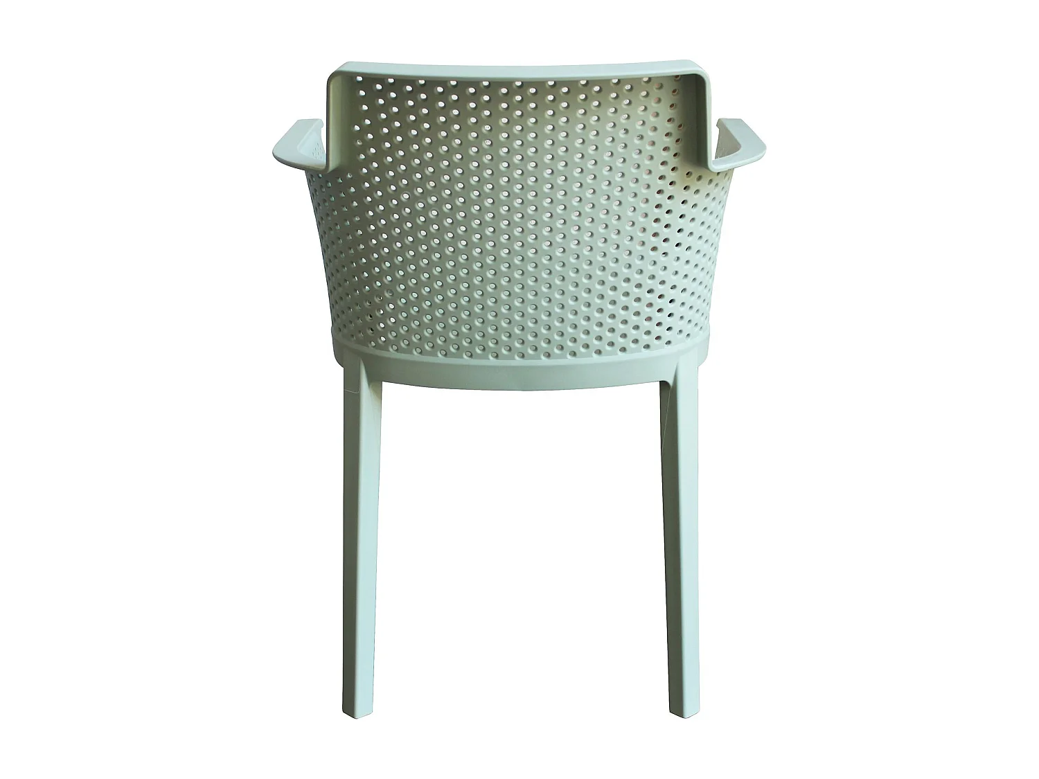 MilaniHome.it - set di 4 Poltrone in plastica per esterno giardino interno sala da pranzo colorata polipropilenedi coloreVerde menta