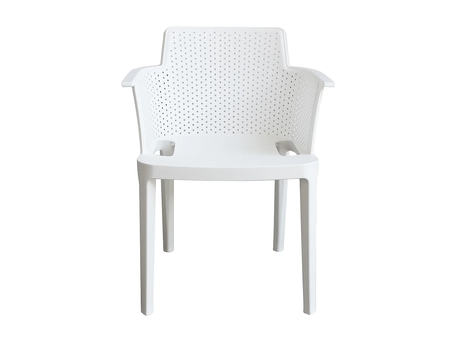 MilaniHome.it - Poltrona in plastica per esterno giardino interno sala da pranzo colorata polipropilenedi coloreBianco