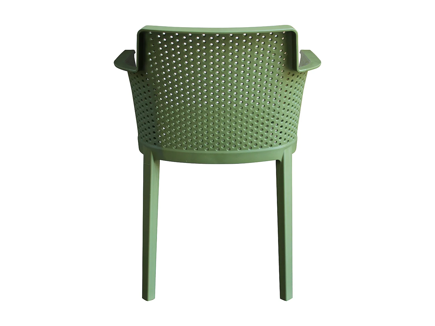 MilaniHome.it - Poltrona in plastica per esterno giardino interno sala da pranzo colorata polipropilenedi coloreVerde