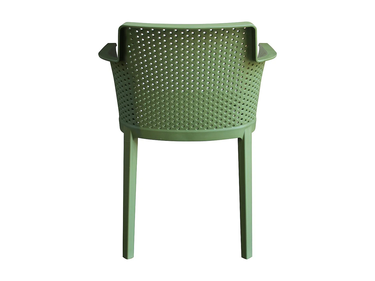 MilaniHome.it - Poltrona in plastica per esterno giardino interno sala da pranzo colorata polipropilenedi coloreVerde