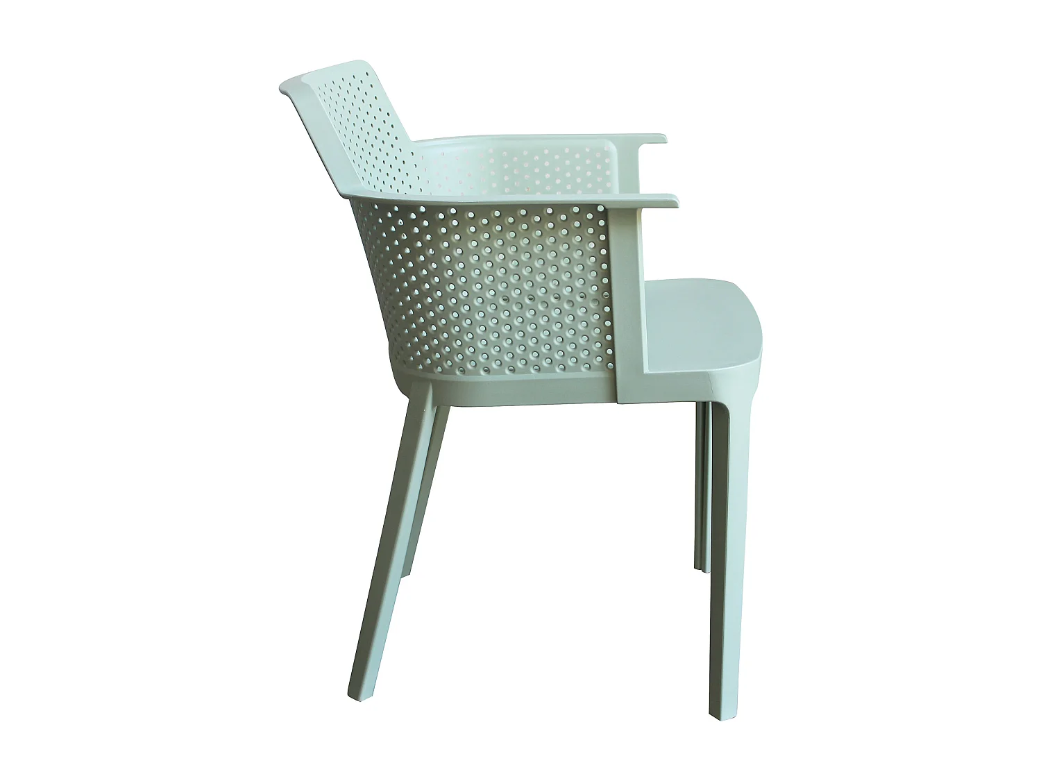 MilaniHome.it - Poltrona in plastica per esterno giardino interno sala da pranzo colorata polipropilenedi coloreVerde menta