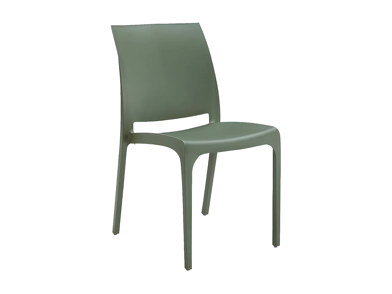 MilaniHome.it - sedia da giardino in plastica design moderno coloratadi coloreVerde