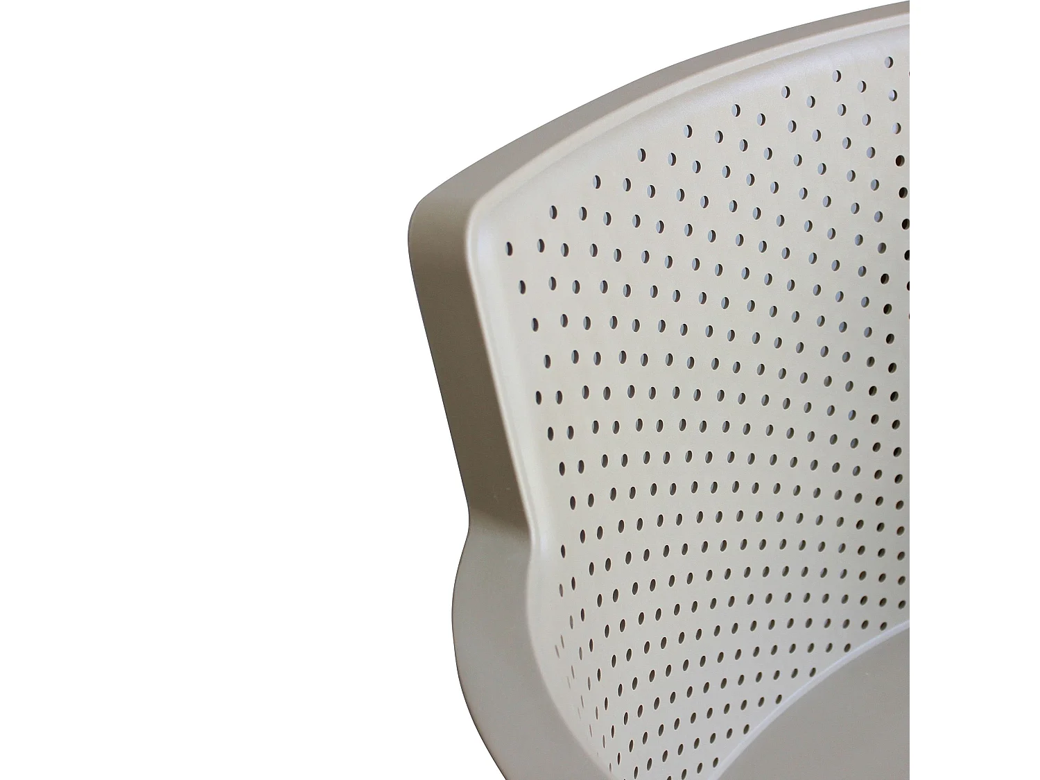 MilaniHome.it - Poltrona in plastica per esterno giardino interno sala da pranzo colorata polipropilenedi coloreTortora