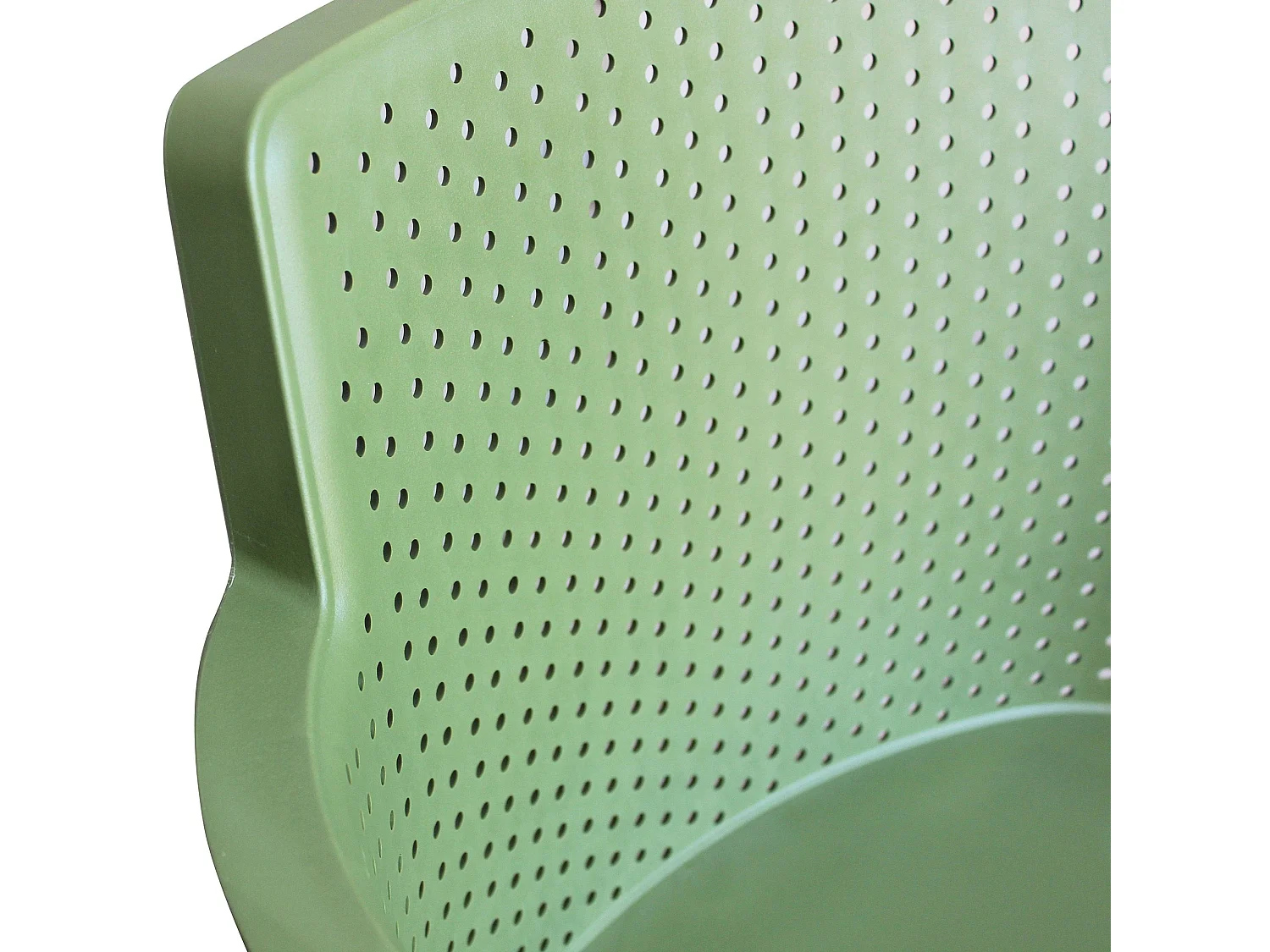 MilaniHome.it - set di 4 Poltrone in plastica per esterno giardino interno sala da pranzo colorata polipropilenedi coloreVerde