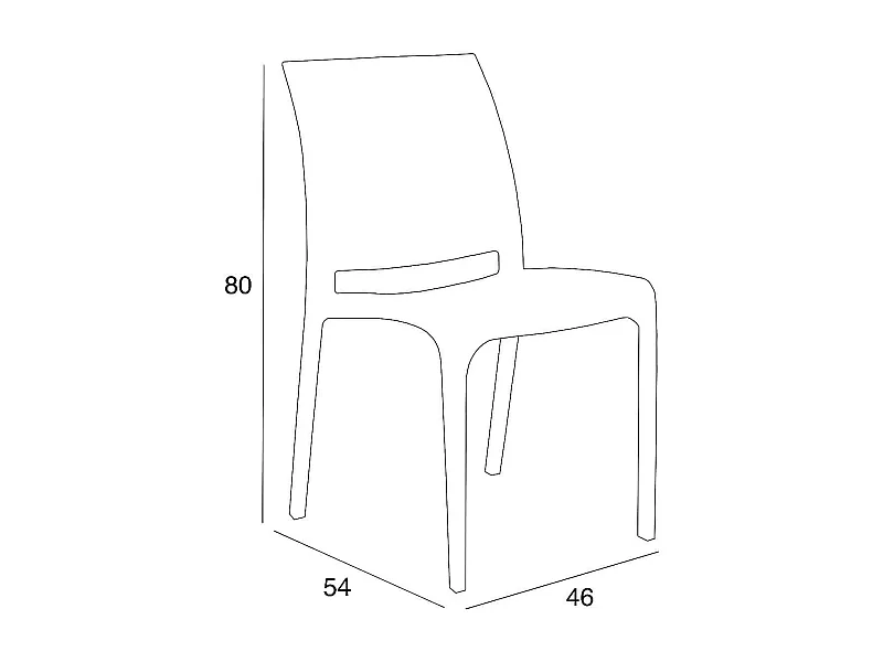 MilaniHome.it - set di 2 sedie poltrone da giardino in plastica design moderno colorata Verdedi coloreVerde