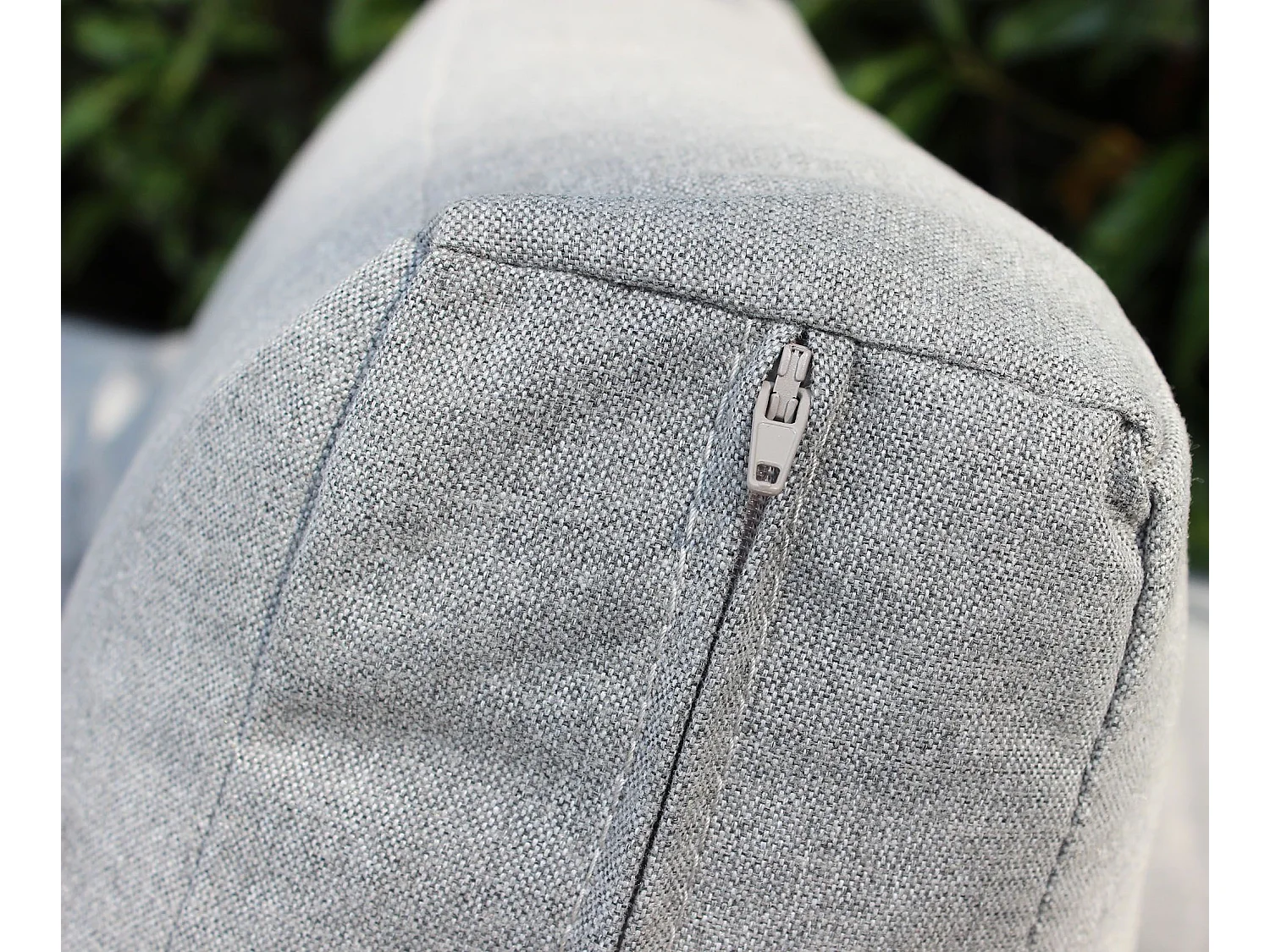 MilaniHome.it - salotto da giardino in alluminio 4 posti per esterno D.148x78x79/P.70x78x79/T.100x55x45di coloreAntracite