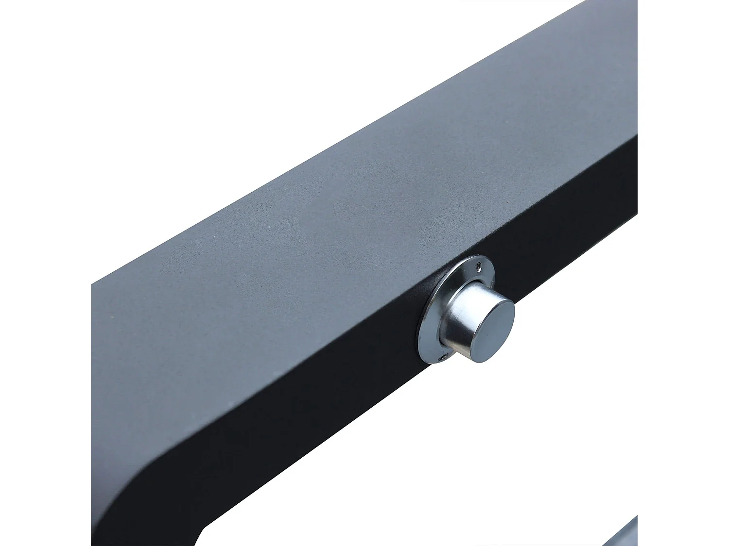 MilaniHome.it - salotto da giardino reclinabile 5 posti di design moderno per esterno di coloreAntracite