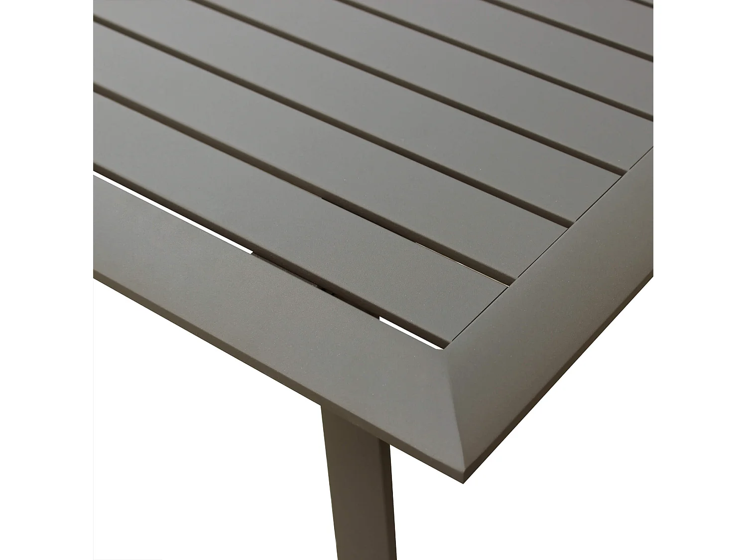 MilaniHome.it - Salotto Da Giardino 2 Posti In Alluminio Completo Di Cuscinidi coloreTaupe