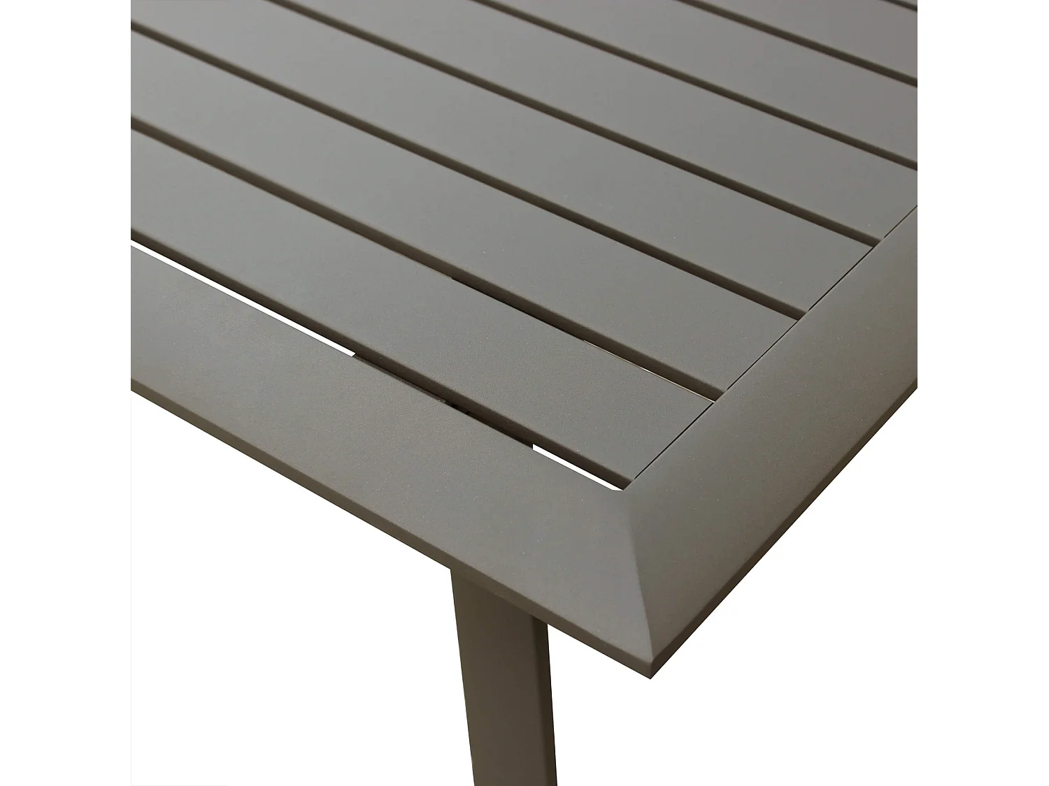 MilaniHome.it - Salotto Da Giardino 2 Posti In Alluminio Completo Di Cuscinidi coloreTaupe