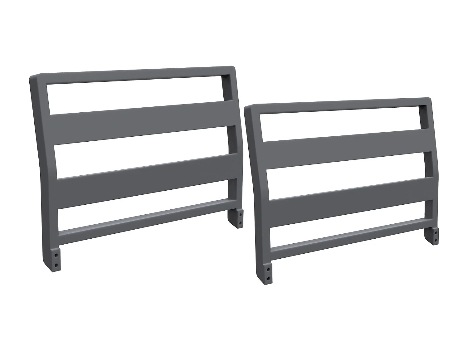 MilaniHome.it - coppia di braccioli per salotto modulare di design per esterno giardinodi coloreAntracite