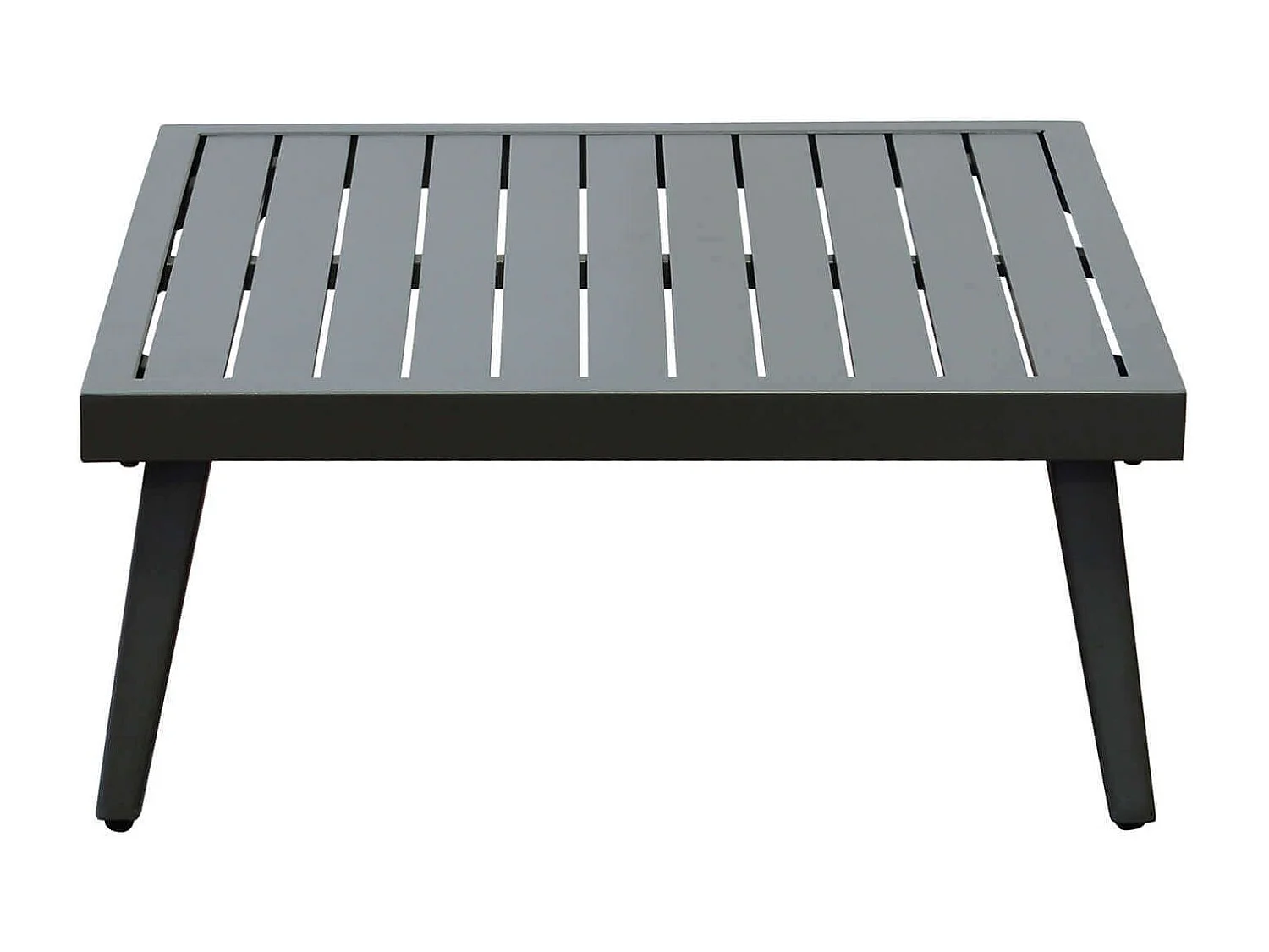 MilaniHome.it - tavolino per salotto modulare di design per esterno giardino cm 68 x 68 x 30 hdi coloreAntracite