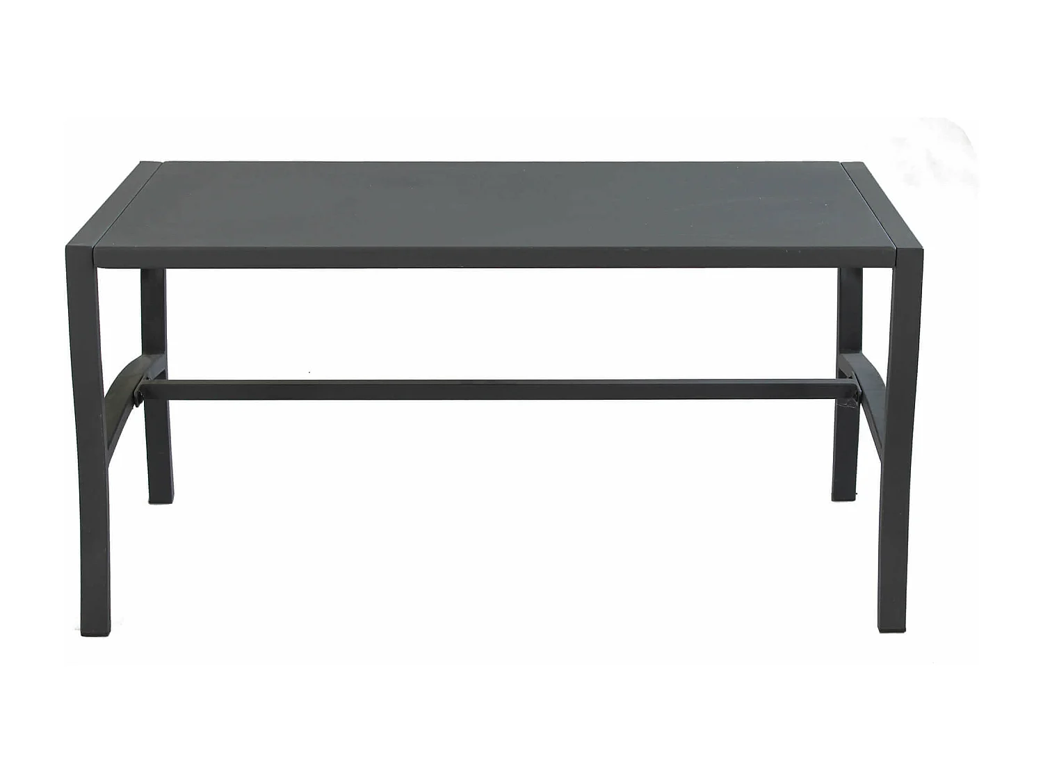 MilaniHome.it - Tavolino In Ferro Nero Per Esterno Giardino, Portico, Ristorante, Gelateria Bar Hotel Albergodi coloreAntracite