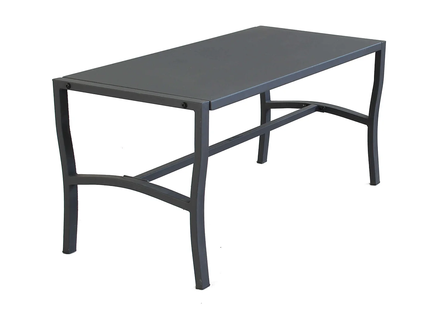 MilaniHome.it - Tavolino In Ferro Nero Per Esterno Giardino, Portico, Ristorante, Gelateria Bar Hotel Albergodi coloreAntracite