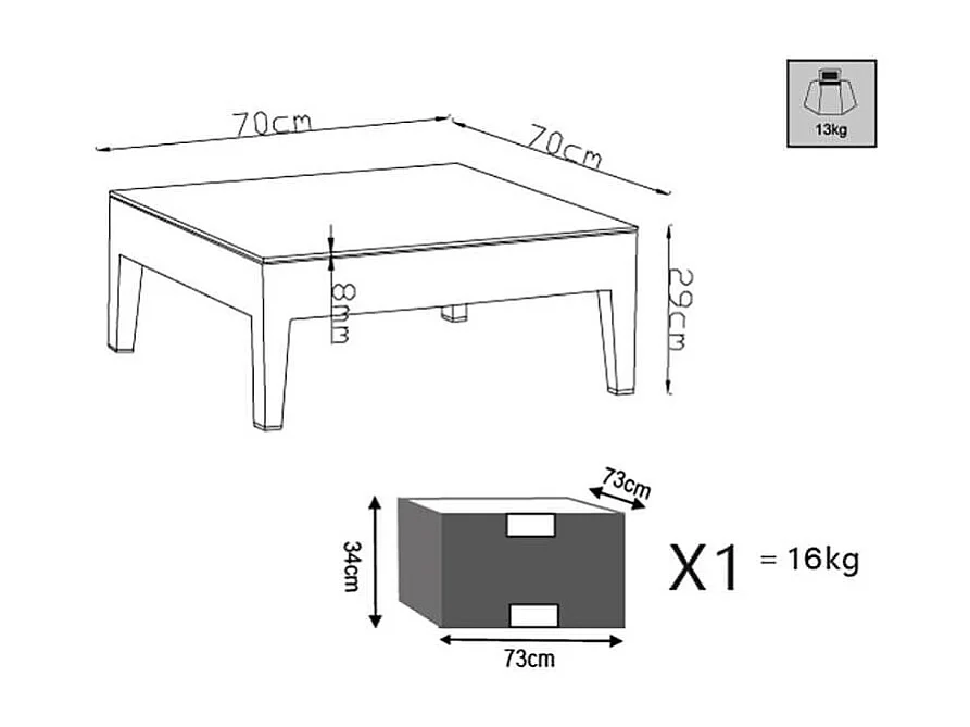 MilaniHome.it - Salotto Da Giardino Set In Alluminio 3 Posti Bianco Da Esterno Portico Terrazzodi coloreBianco