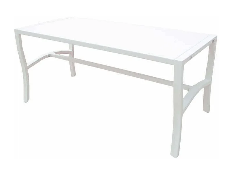 MilaniHome.it - Tavolino In Ferro Bianco Per Esterno Giardino, Portico, Ristorante, Gelateria Bar Hotel Albergodi coloreBianco